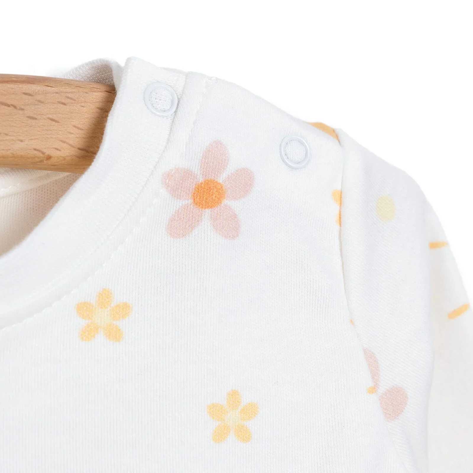Pambuliq Baby Girl Long Sleeve Pyjamas Set - Light Yellow - Image 4