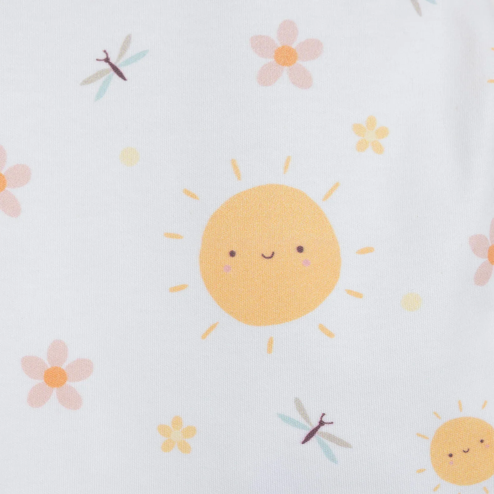 Pambuliq Baby Girl Long Sleeve Pyjamas Set - Light Yellow - Image 6