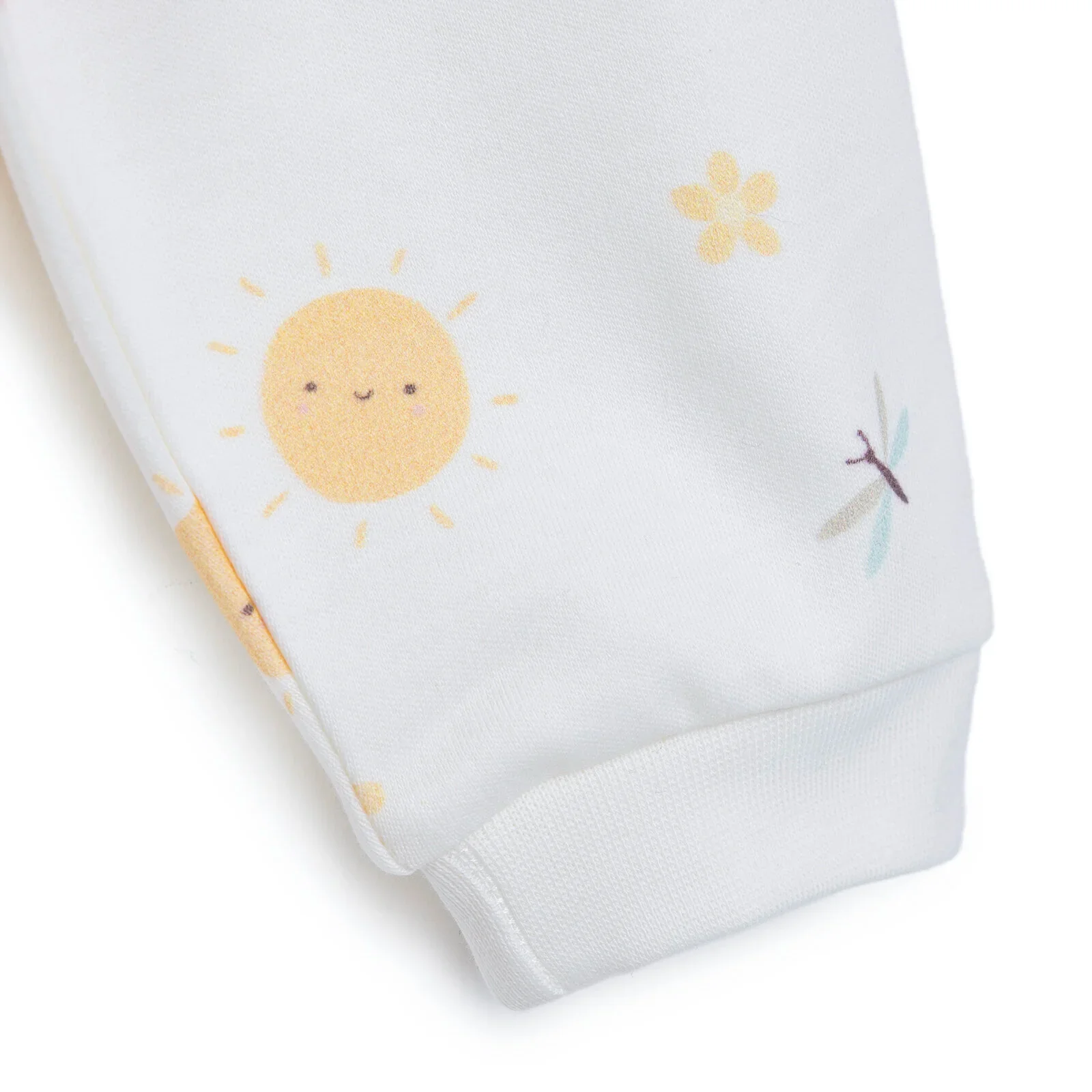 Pambuliq Baby Girl Long Sleeve Pyjamas Set - Light Yellow - Image 9