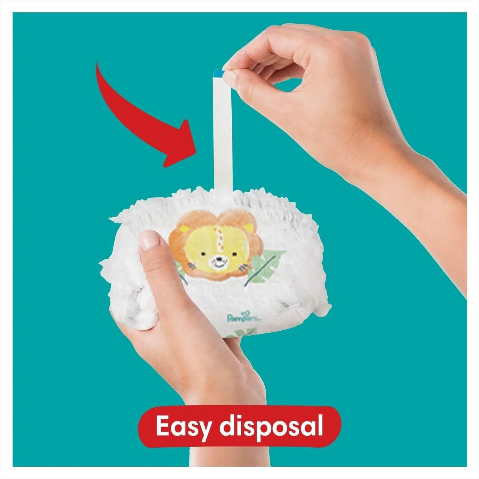 Pampers Baby Dry Nappy Pants Size 6 Jumbo Pack - 54 nappies - Image 7