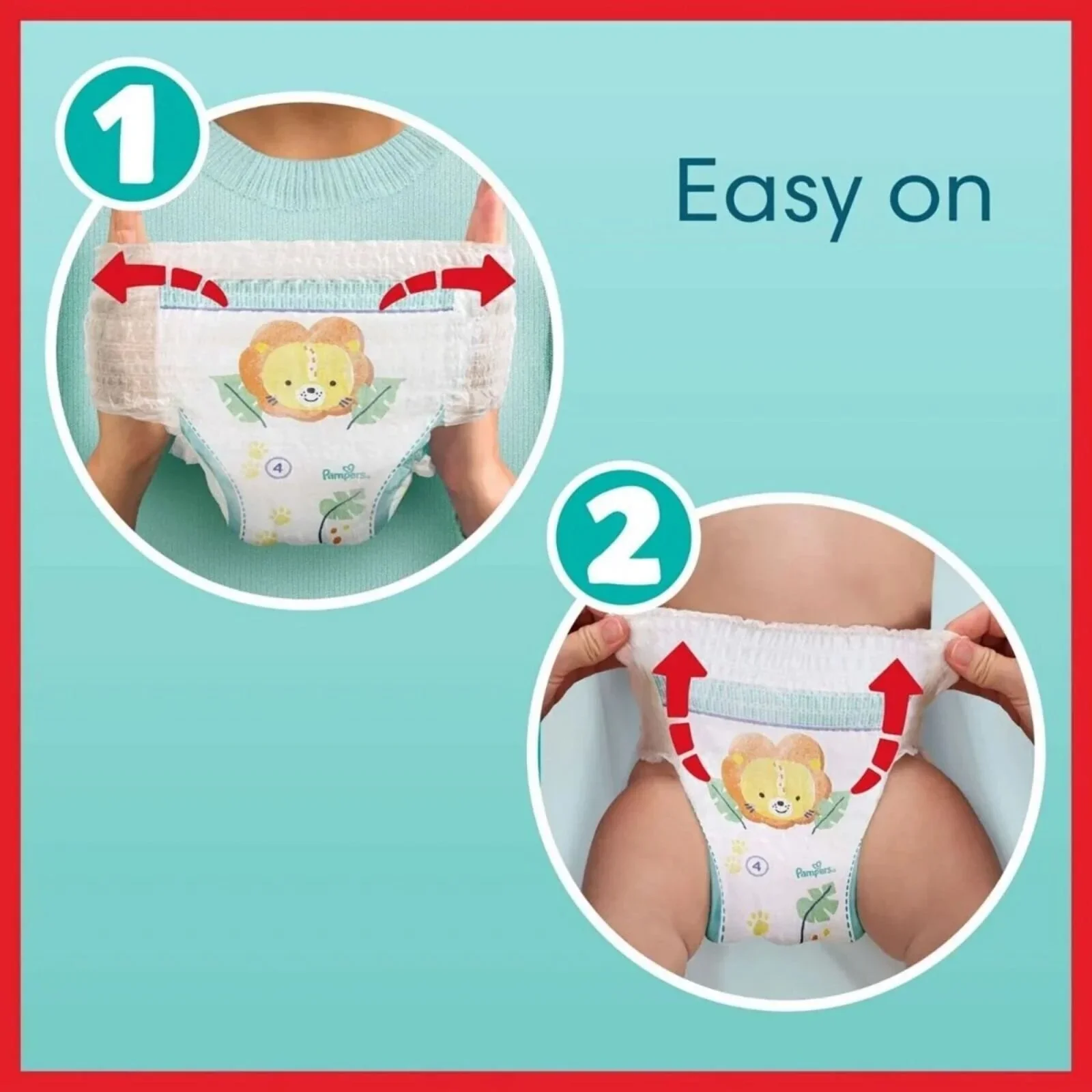 Pampers Baby Dry Pants Size 4 - 23 nappies - Image 3