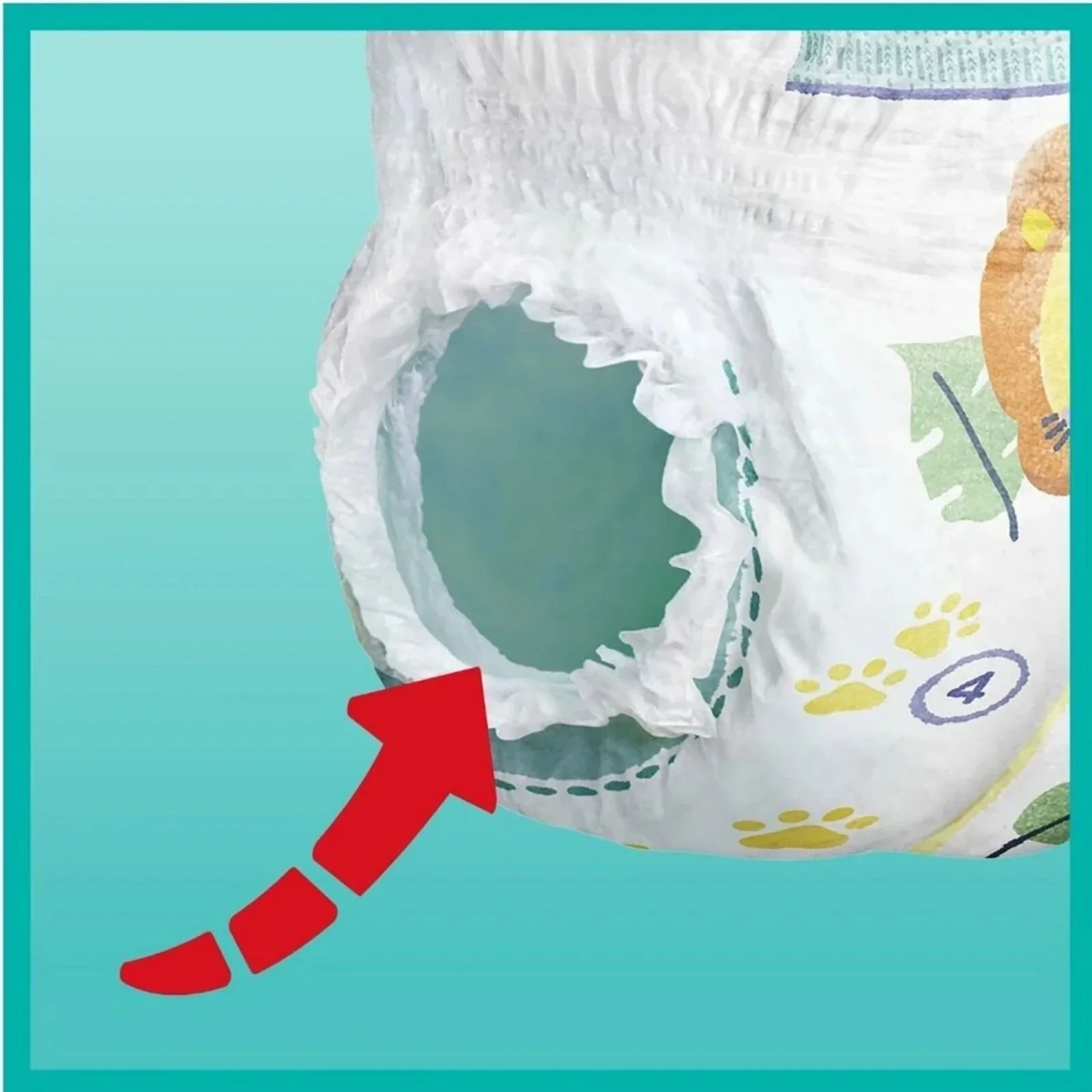 Pampers Baby Dry Pants Size 4 - 23 nappies - Image 5