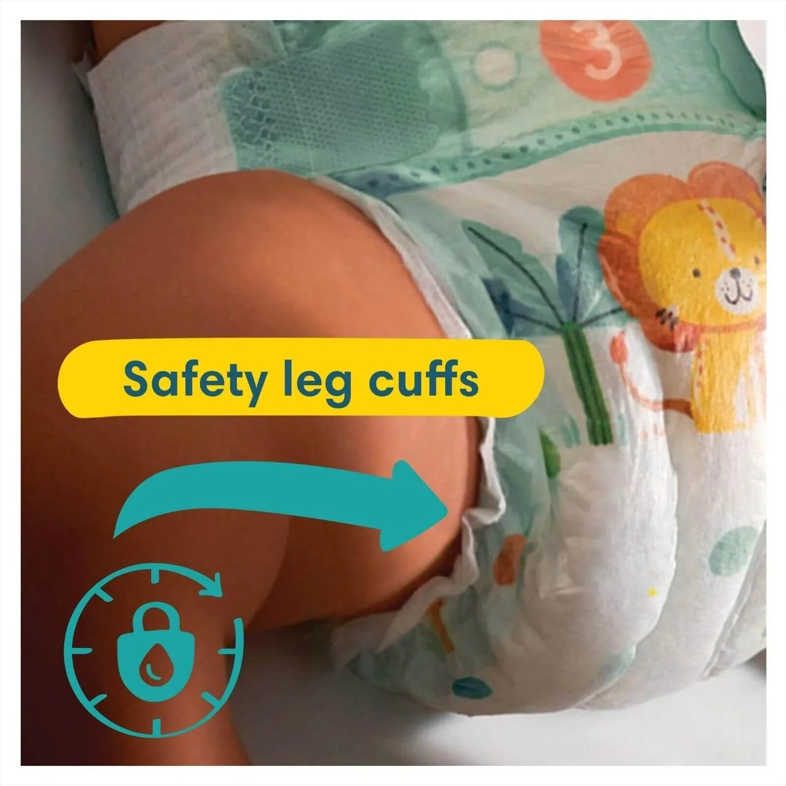 Pampers Baby Dry Size 4 Jumbo Pack - 84 nappies - Image 2