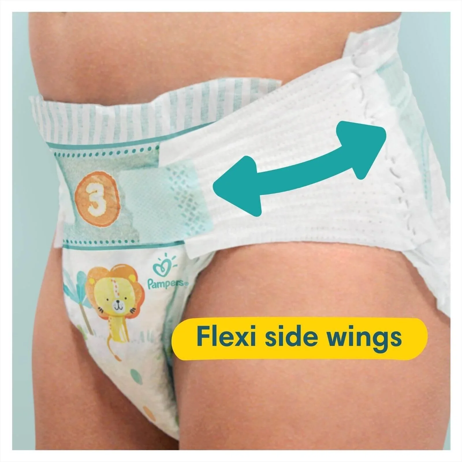 Pampers Baby Dry Size 4 Jumbo Pack - 84 nappies - Image 3