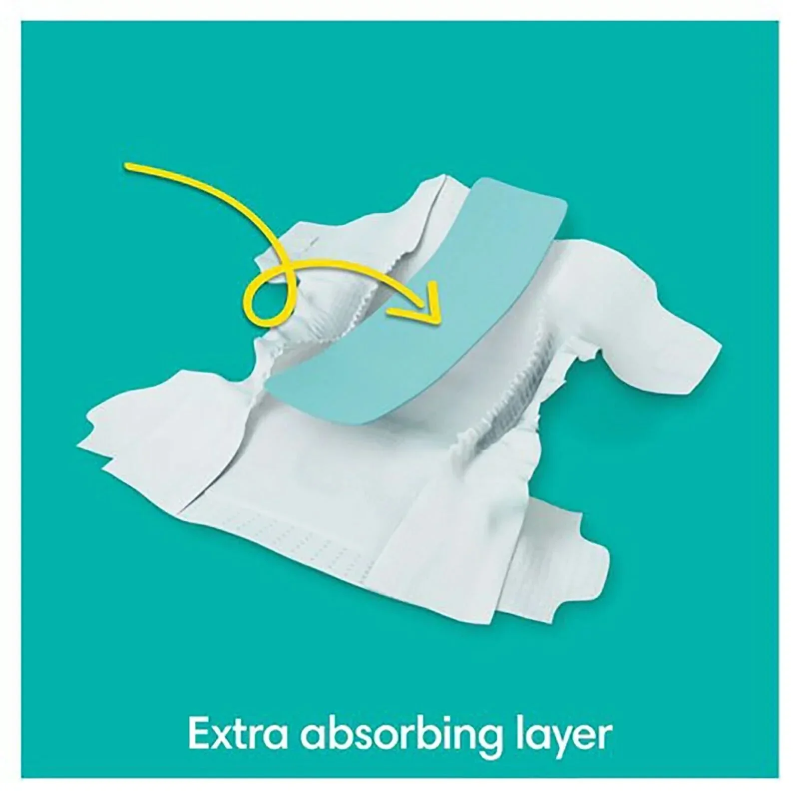 Pampers Baby Dry Size 5+ Jumbo Pack - 68 nappies - Image 4