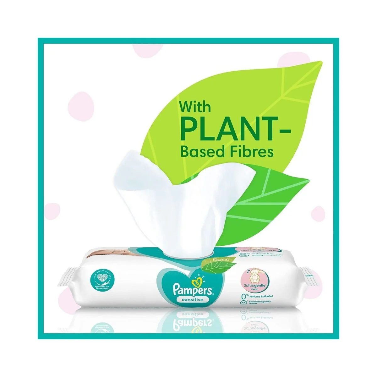 Pampers Baby Wipes Sensitive 52 pcs - Image 2