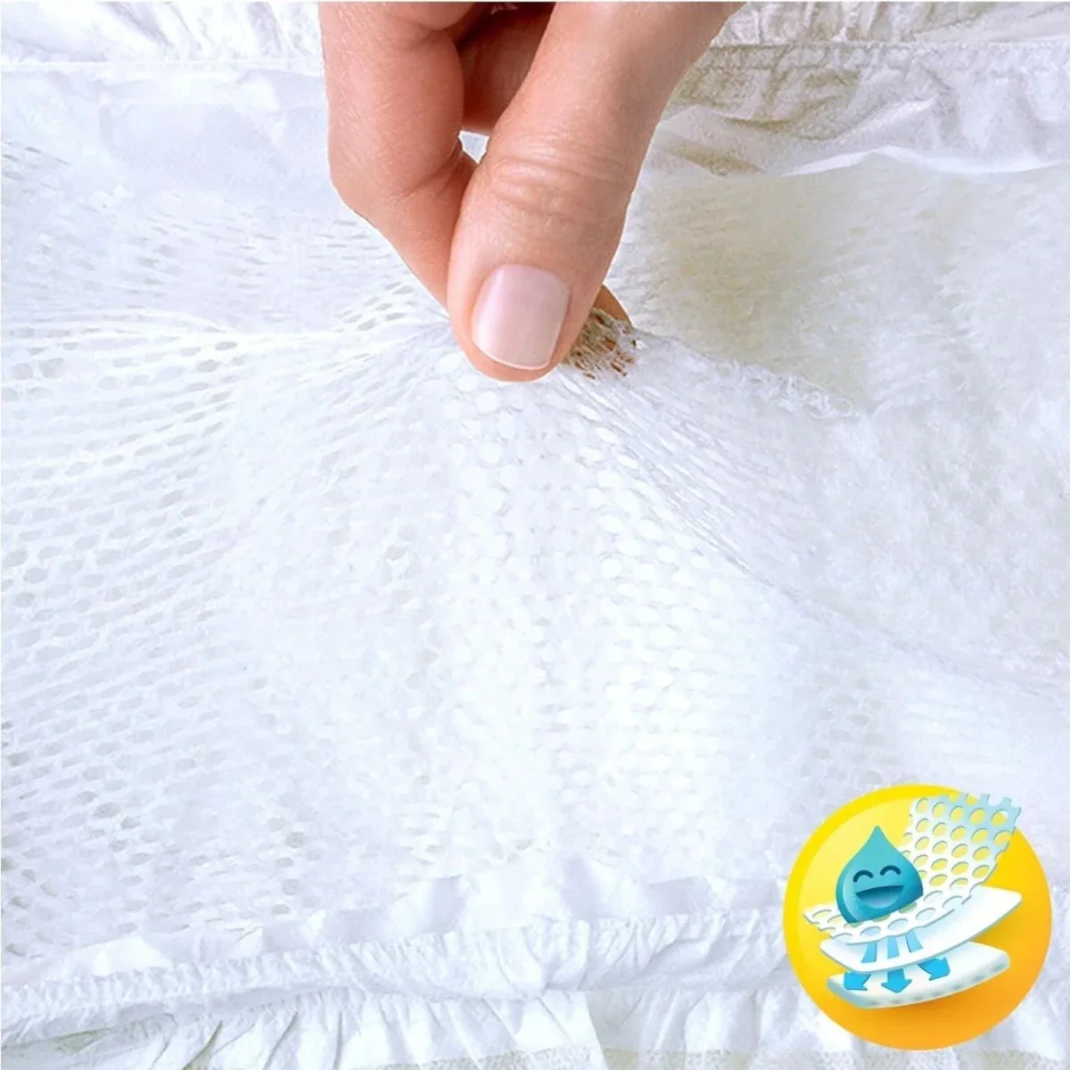 Pampers New Baby Size 0 Premium Protection - 24 nappies - Image 4
