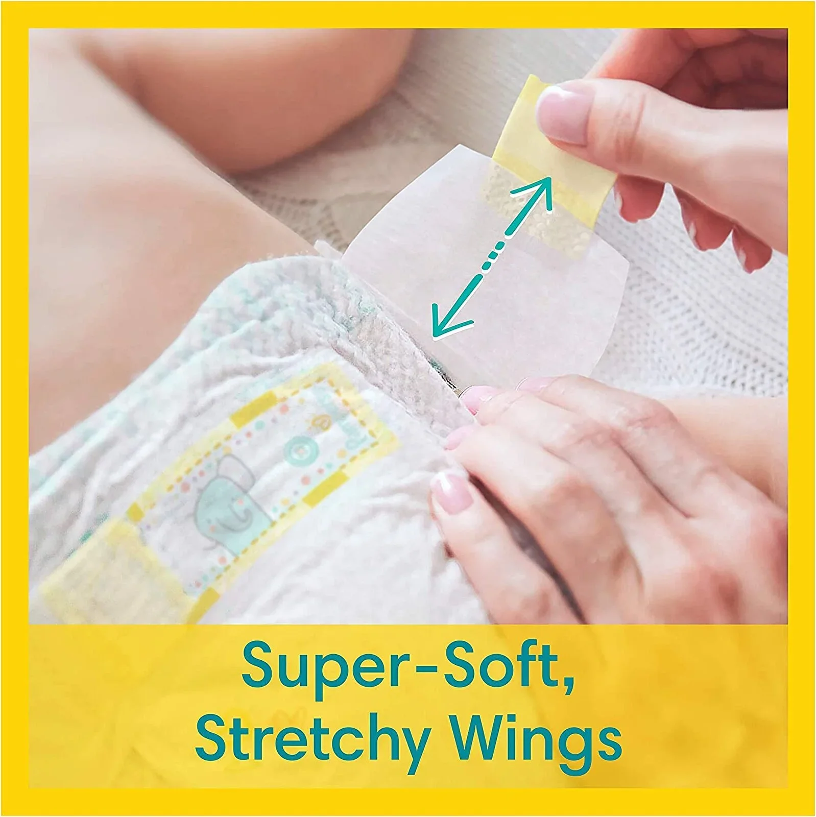 Pampers New Baby Size 1 Jumbo Pack - 80 nappies - Image 5