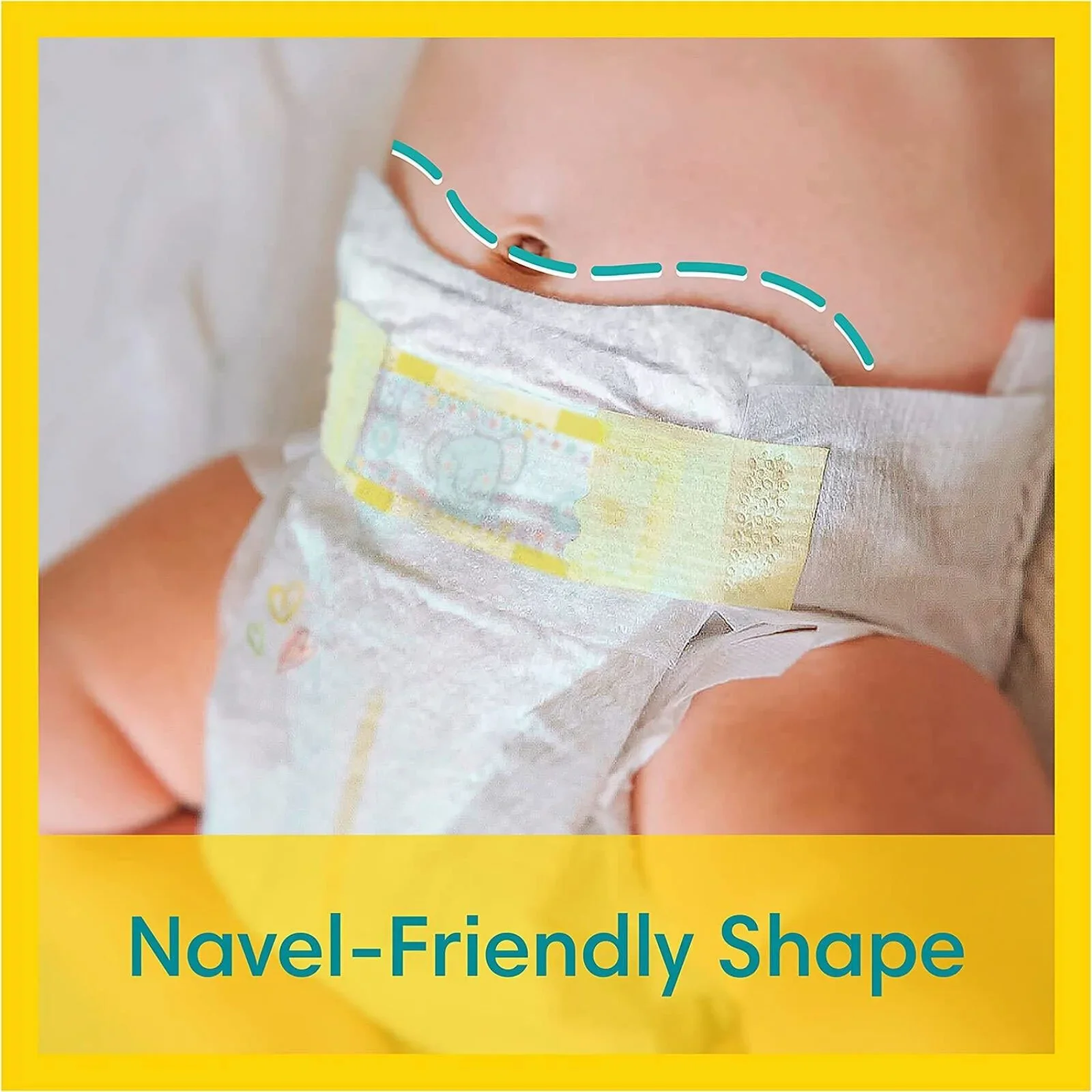 Pampers New Baby Size 2 Jumbo Pack - 76 nappies - Image 5