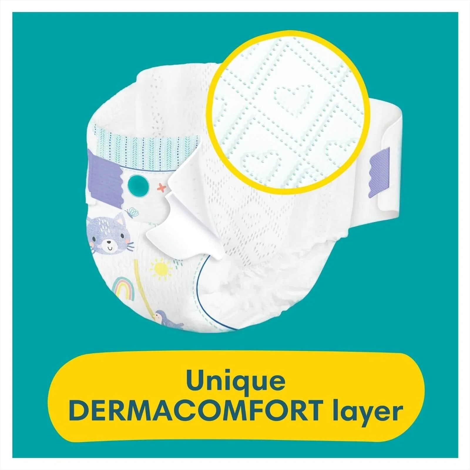 Pampers Premium Protection New Baby Size 2 Carry Pack - 31 nappies - Image 8