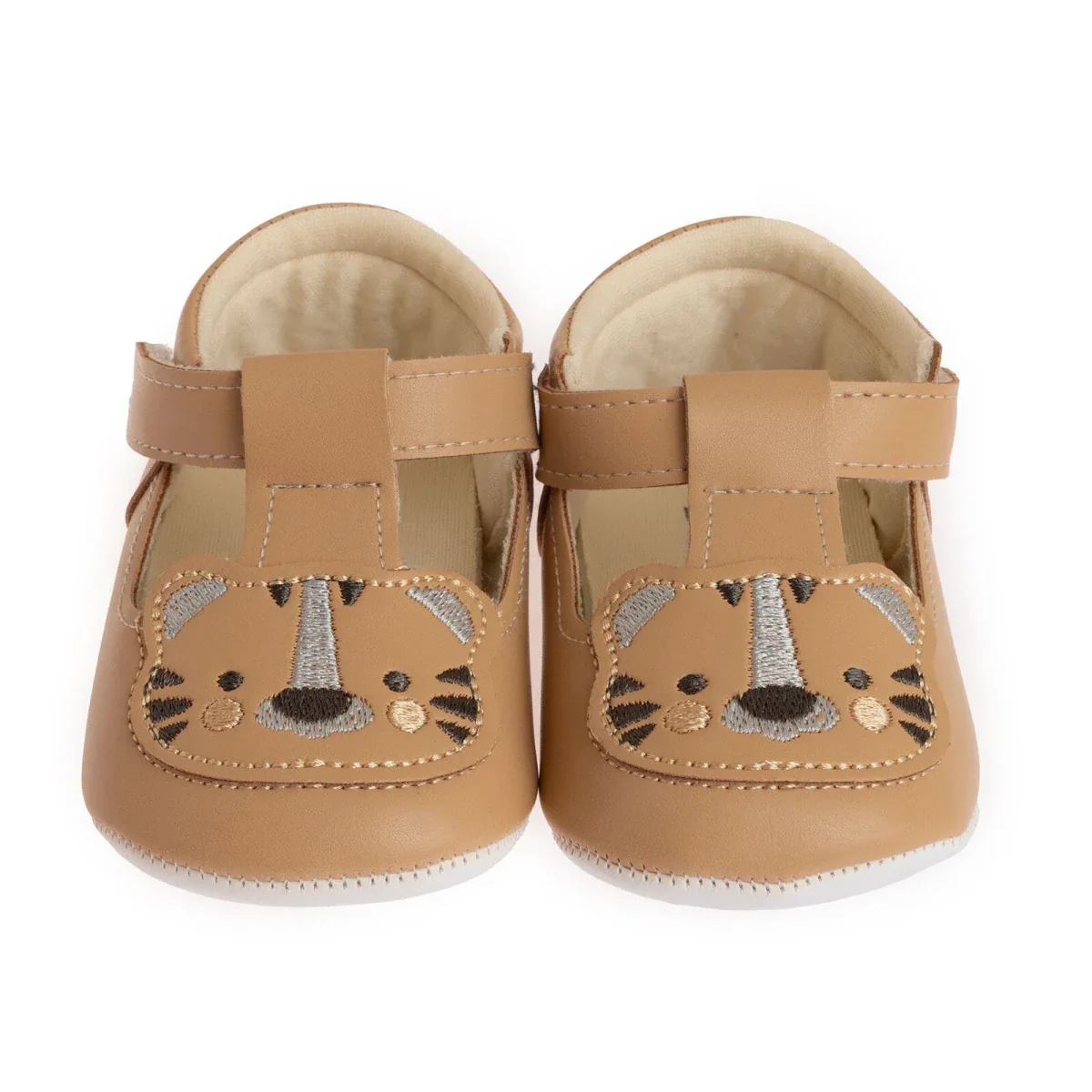 Papulin Boys Pre-Walker Shoes - Light Brown - Image 2