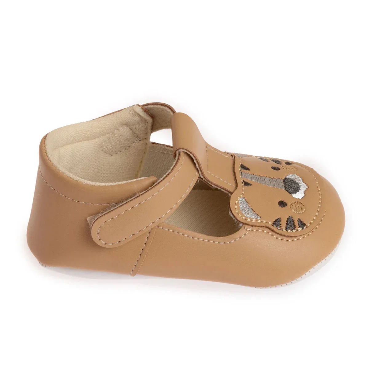Papulin Boys Pre-Walker Shoes - Light Brown - Image 4