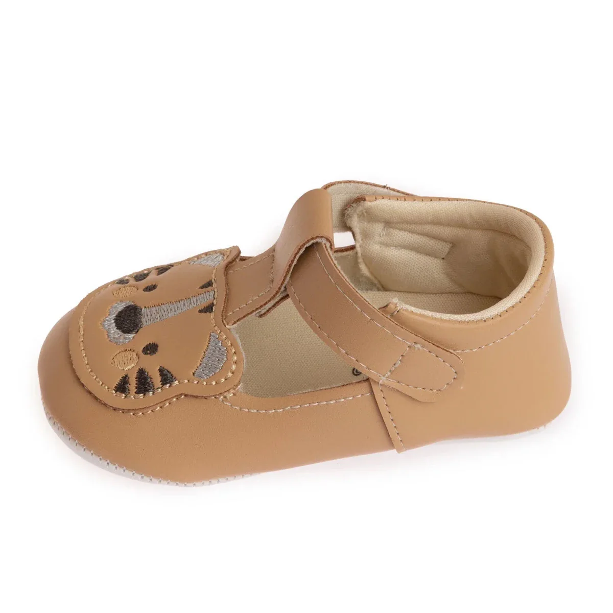 Papulin Boys Pre-Walker Shoes - Light Brown - Image 5