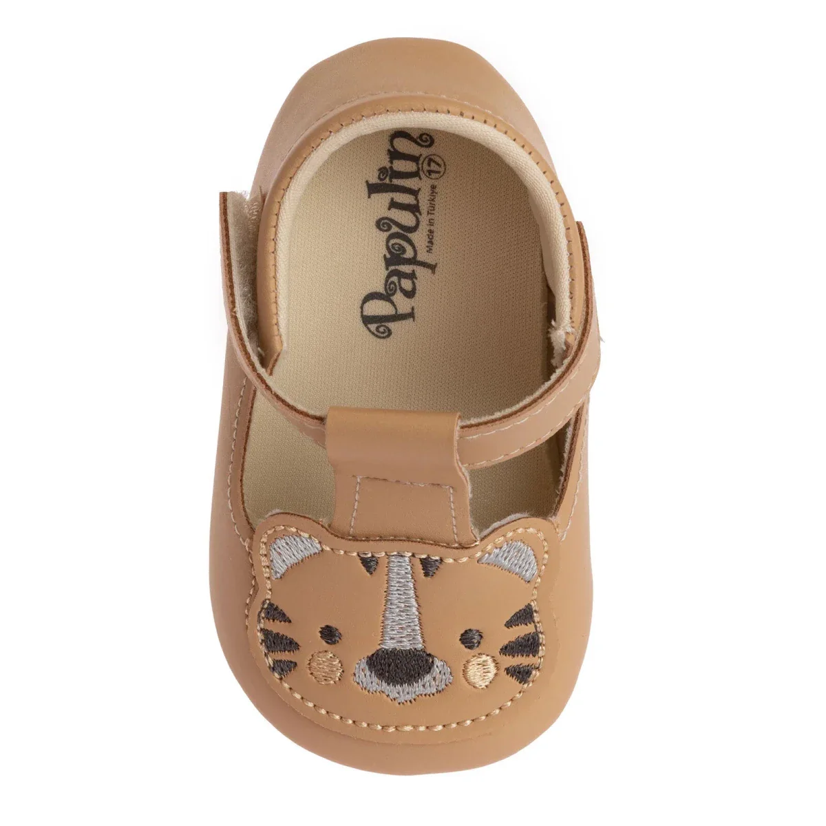Papulin Boys Pre-Walker Shoes - Light Brown - Image 6
