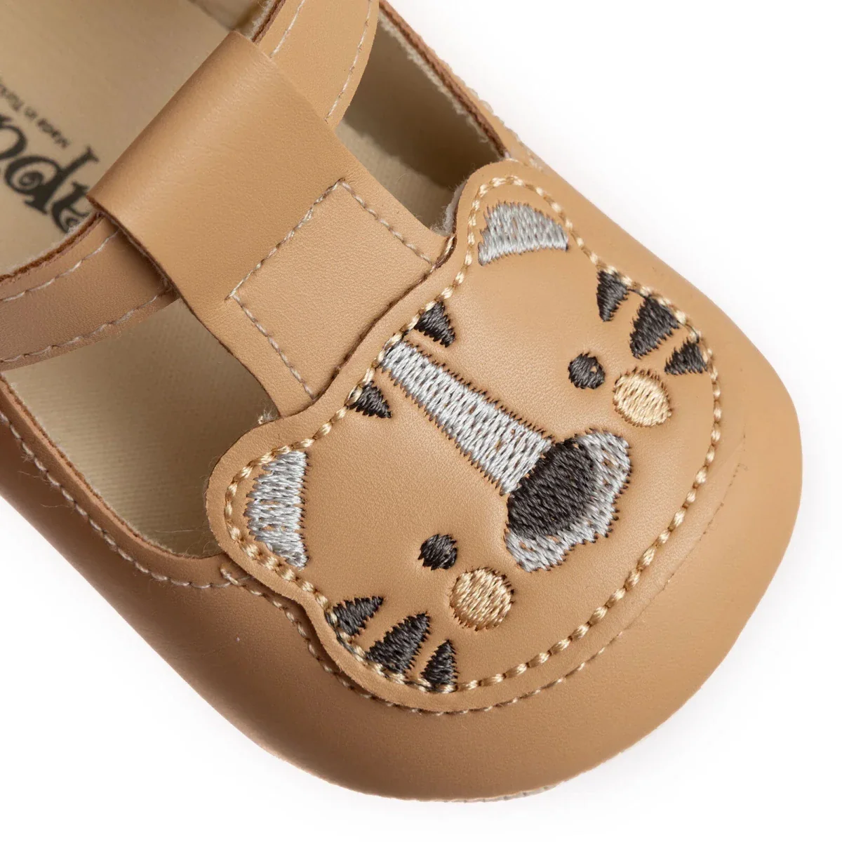 Papulin Boys Pre-Walker Shoes - Light Brown - Image 8