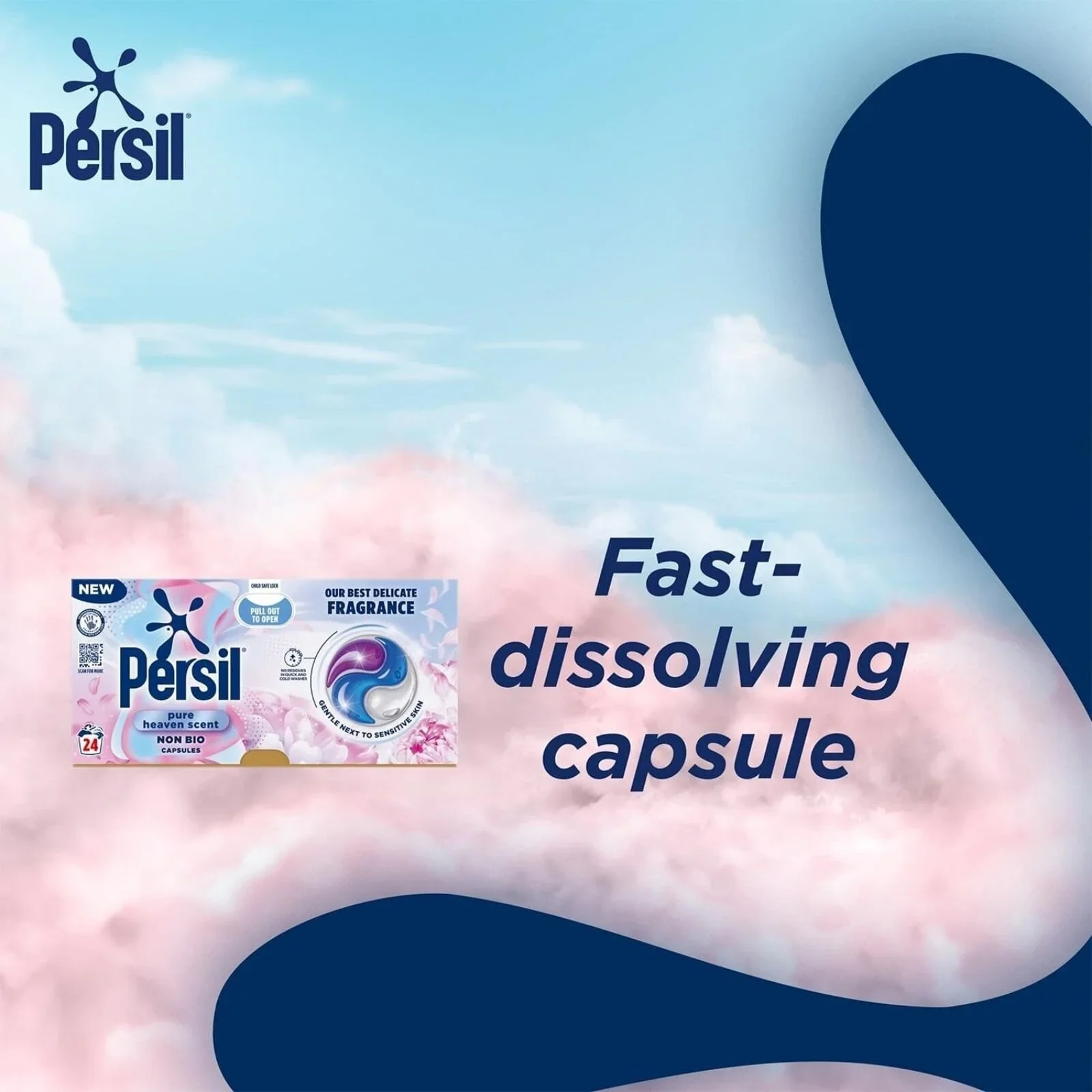 Persil Laundry Capsules Heaven Scent 24 Washes - Image 3