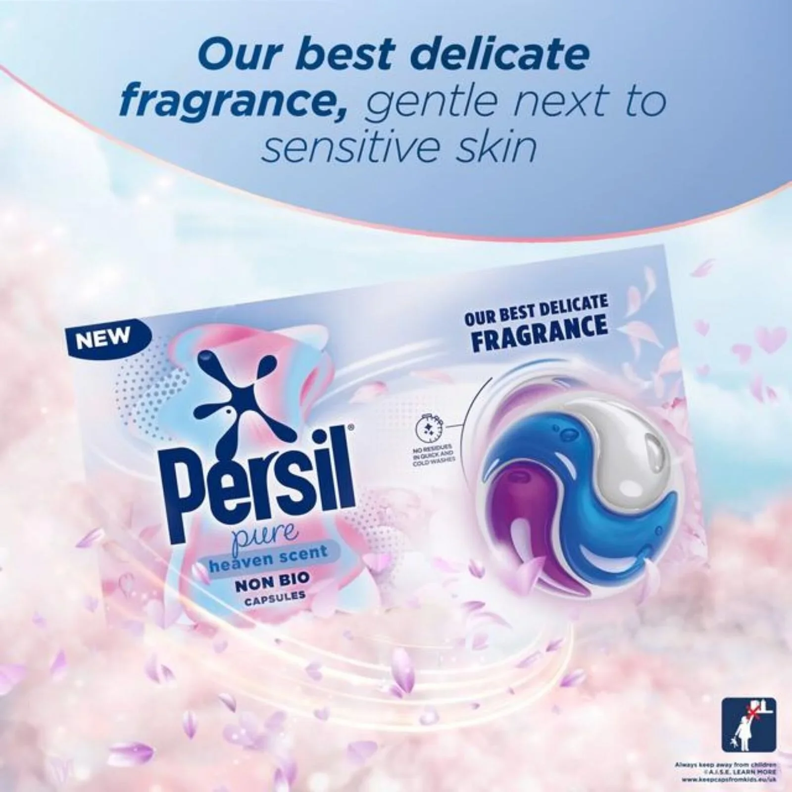 Persil Laundry Capsules Heaven Scent 24 Washes - Image 5
