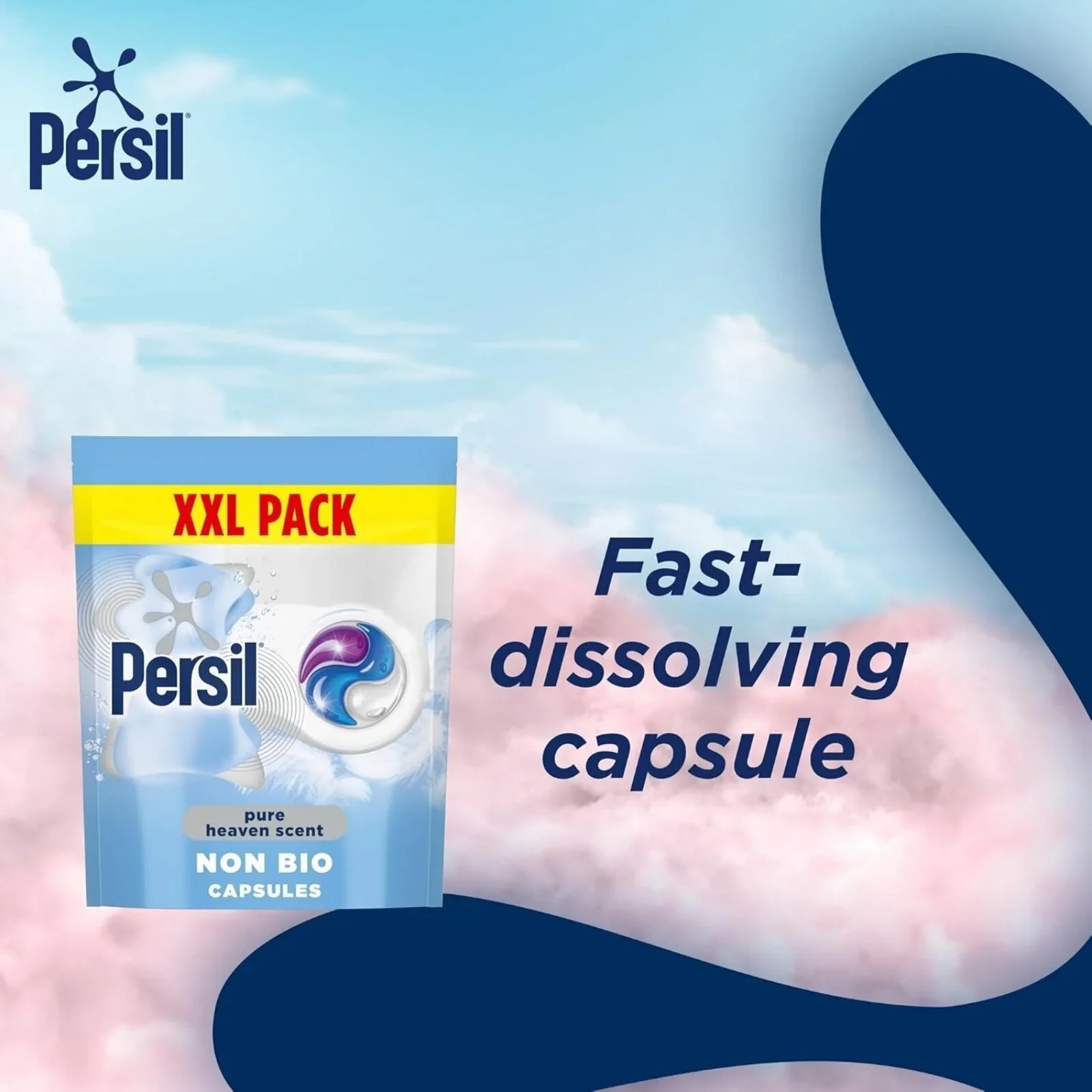 Persil Laundry Capsules Heaven Scent 44 Washes - Image 6
