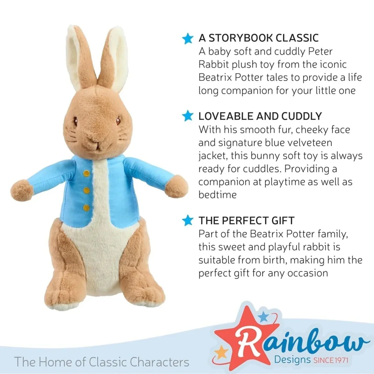 Peter Rabbit Large Soft Toy 24cm - Image 4