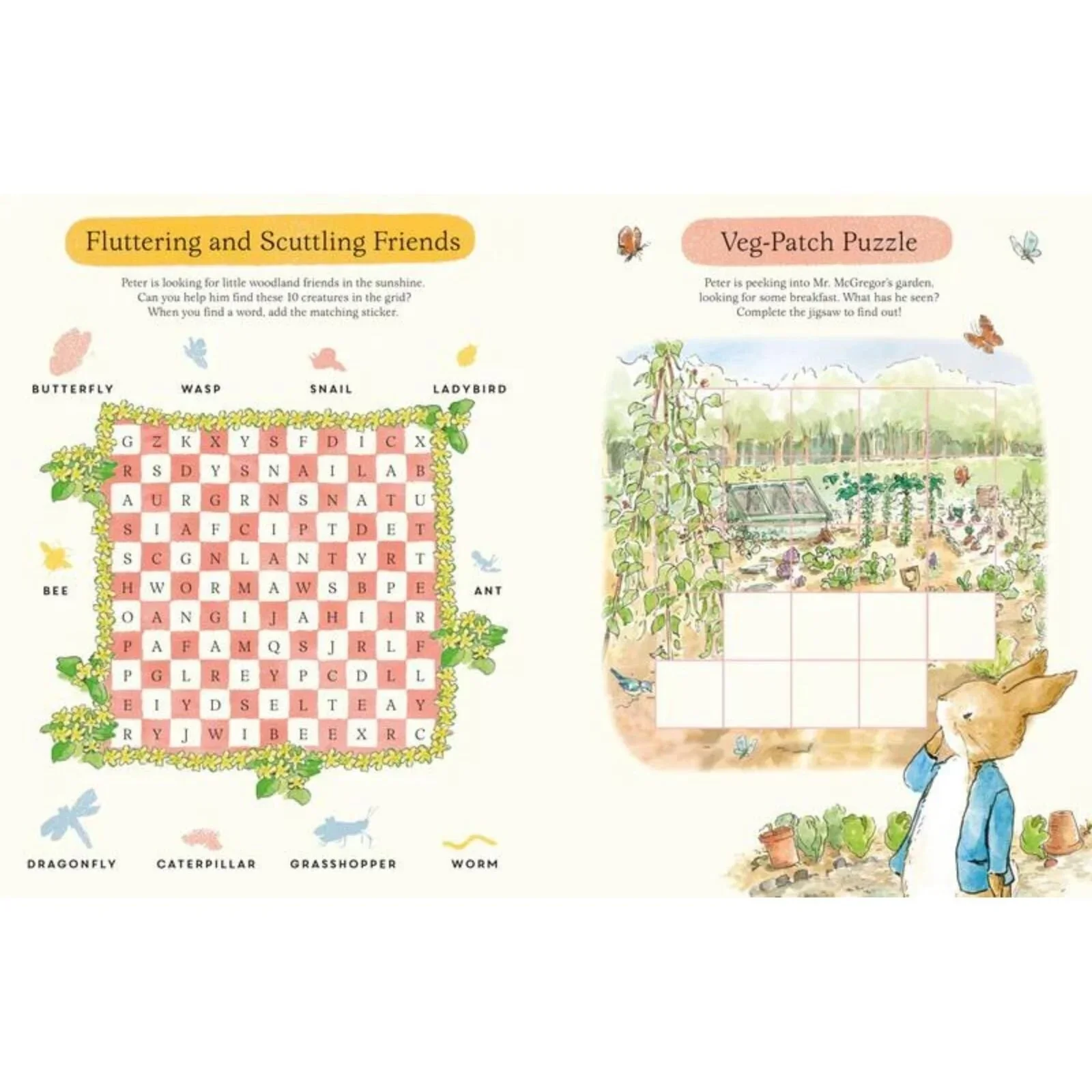 Peter Rabbit The Big Outdoors Sticker Activity Book - Image 3