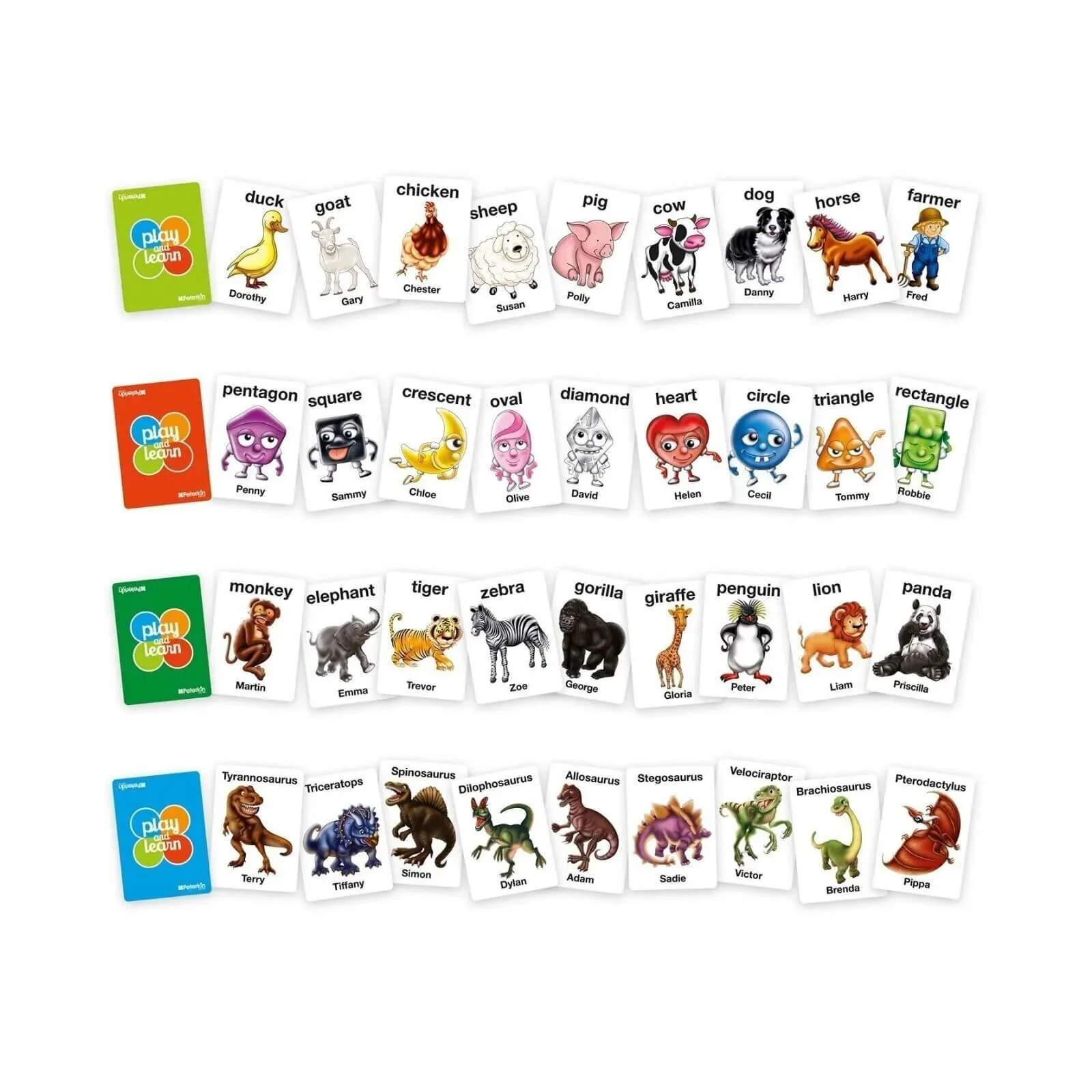 Peterkin Snap Card Game Set - Pack of 4 - Image 2