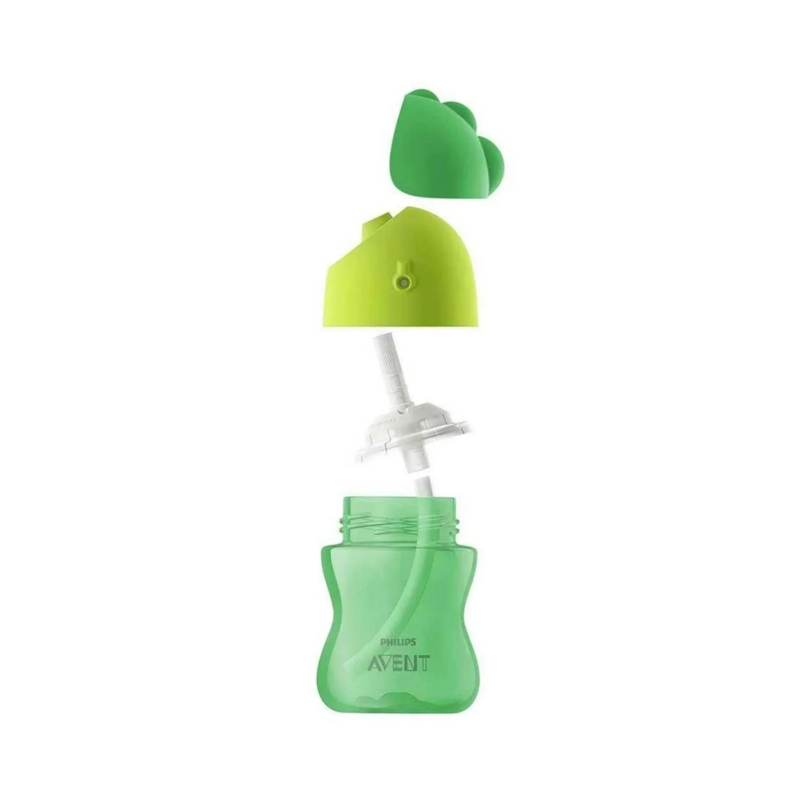 Philips Avent Training Cup with Straw 12+ months 300 ml - Green - Image 2