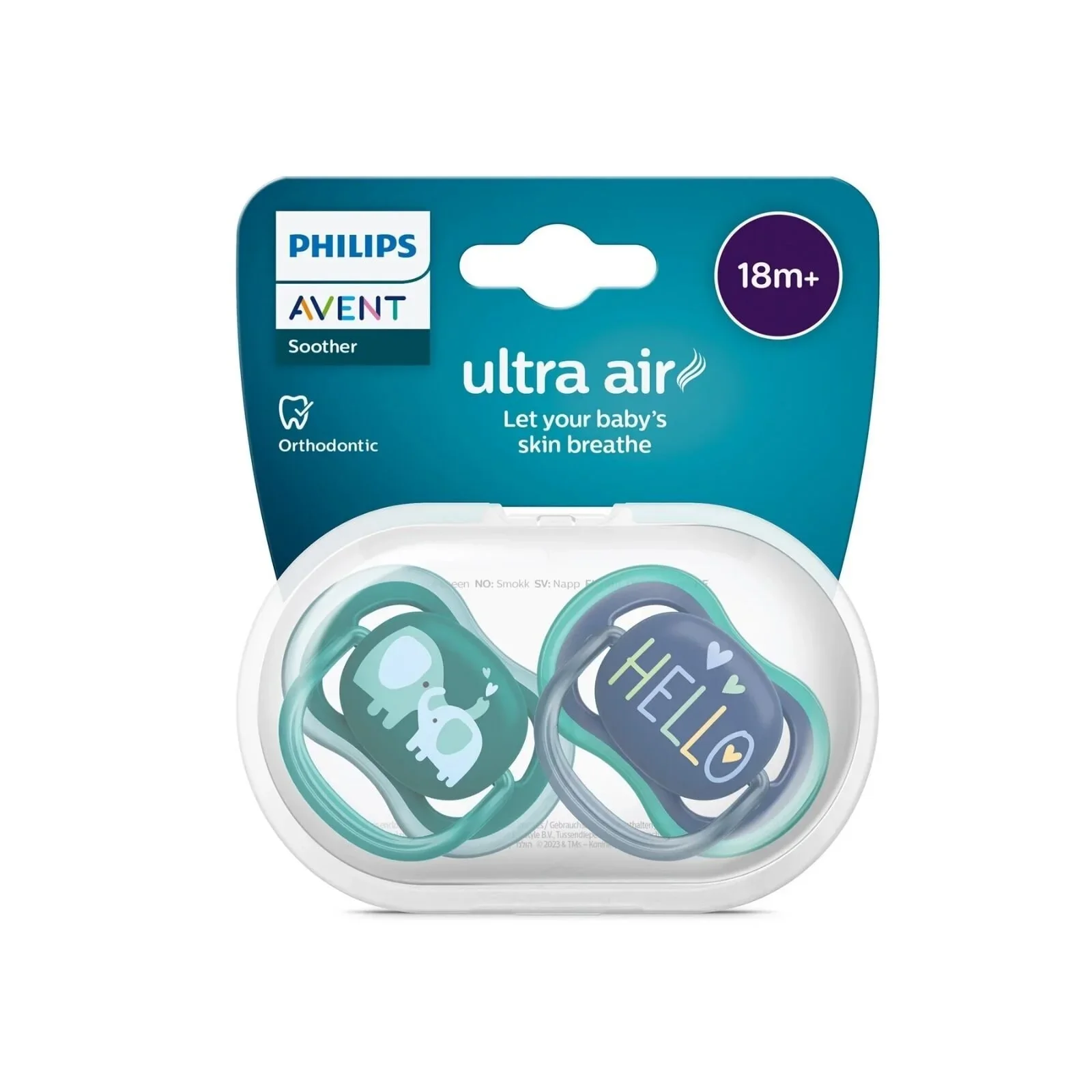 Philips Avent Ultra Air Soother 18+ months Pack of 2 - Image 2