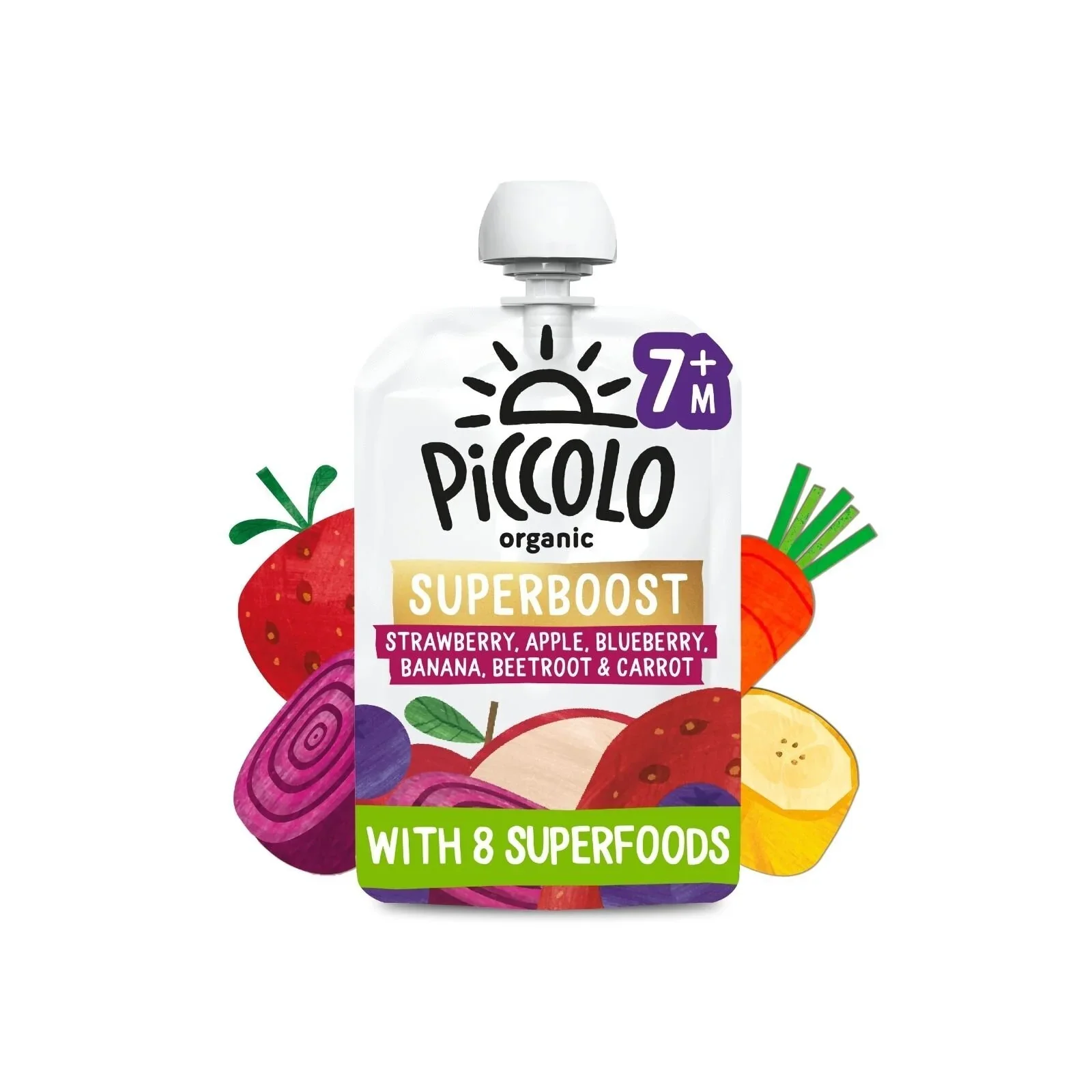 Piccolo Organic Berry & Beets Superboost 100g - Image 2