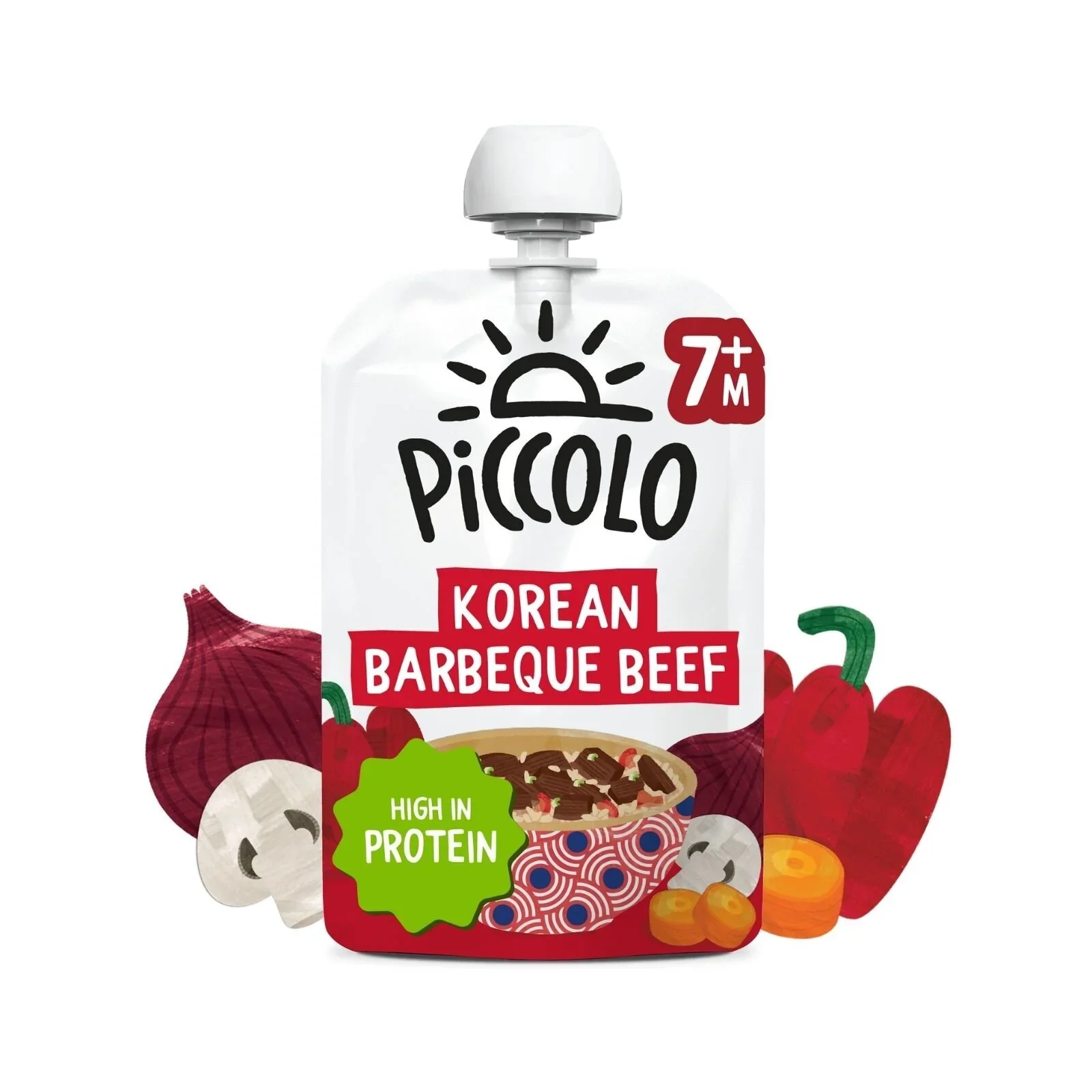 Piccolo Organic Korean BBQ Beef 130g - Image 2
