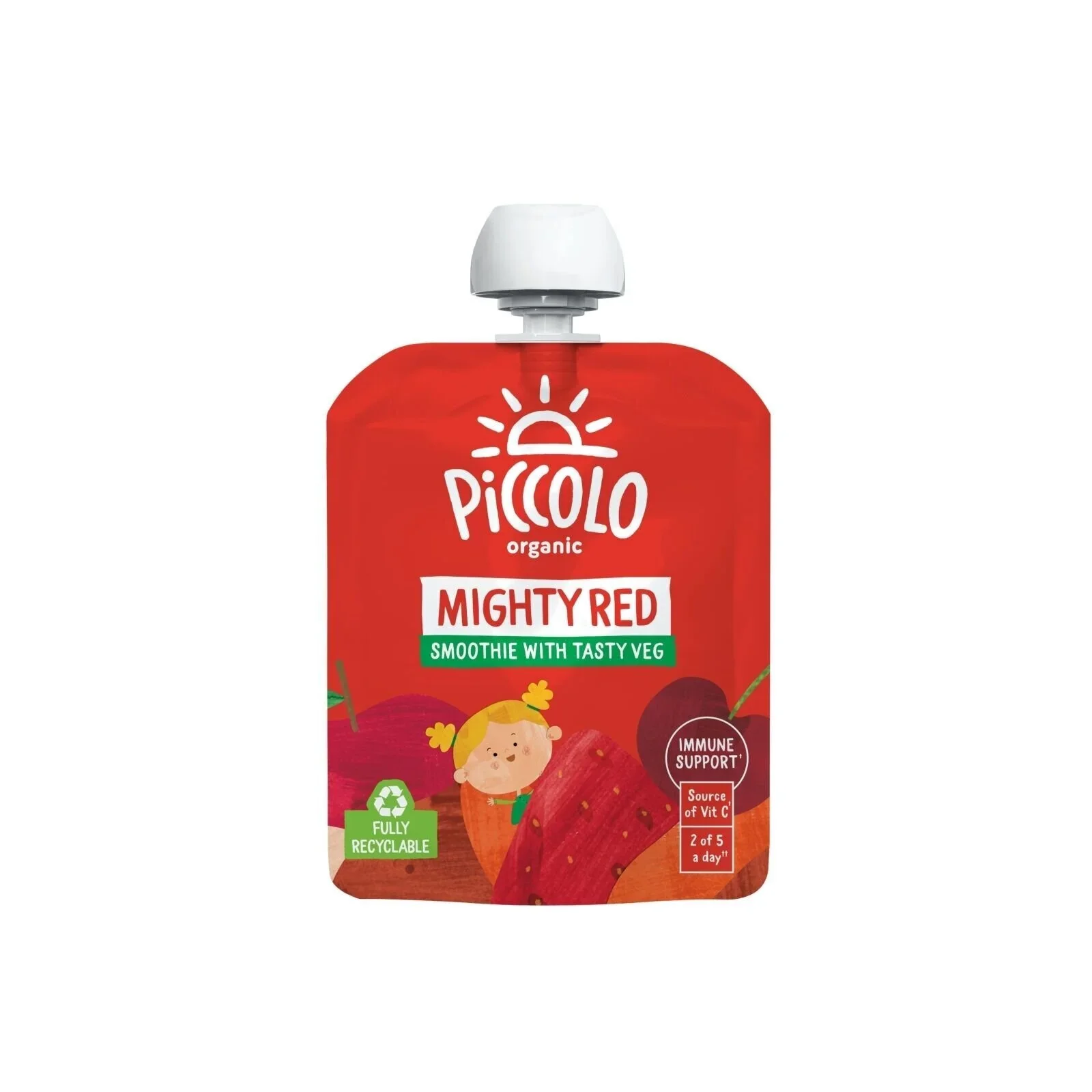 Piccolo Organic Red & Go 6+ months 360g (4x90g) - Image 2