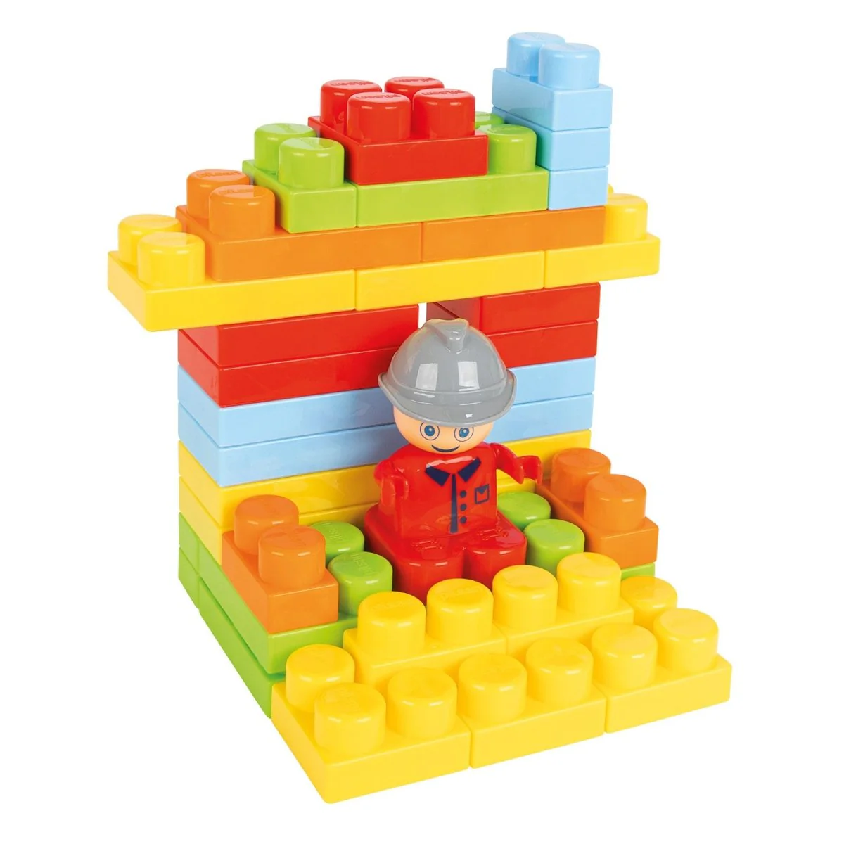 Pilsan Accessory Master Blocks with Basket 128 Pcs - Image 2