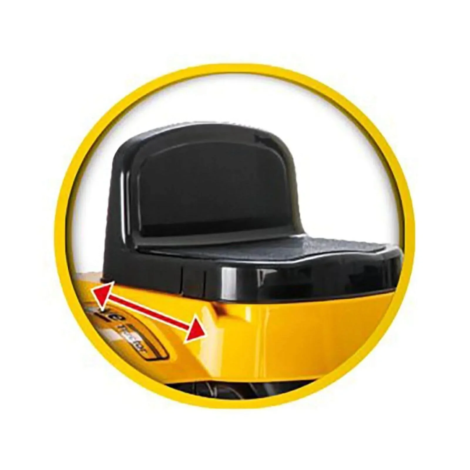 Pilsan Active Ride On Tractor with Pedal - Yellow - Image 4