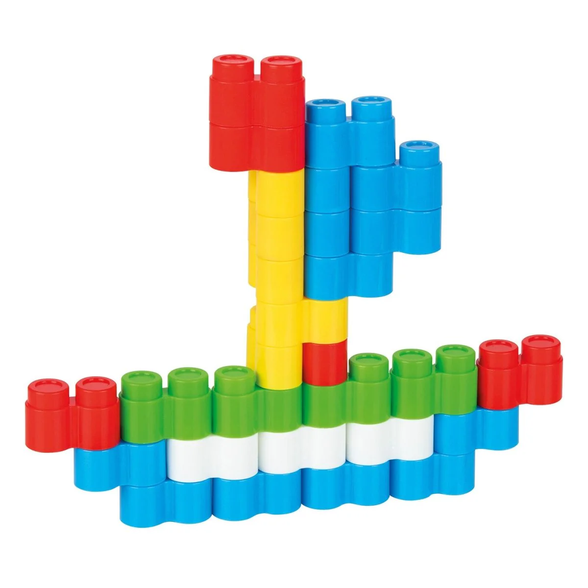Pilsan Rocket Blocks 224 pcs (in 8 Liter Storage Container) - Image 5