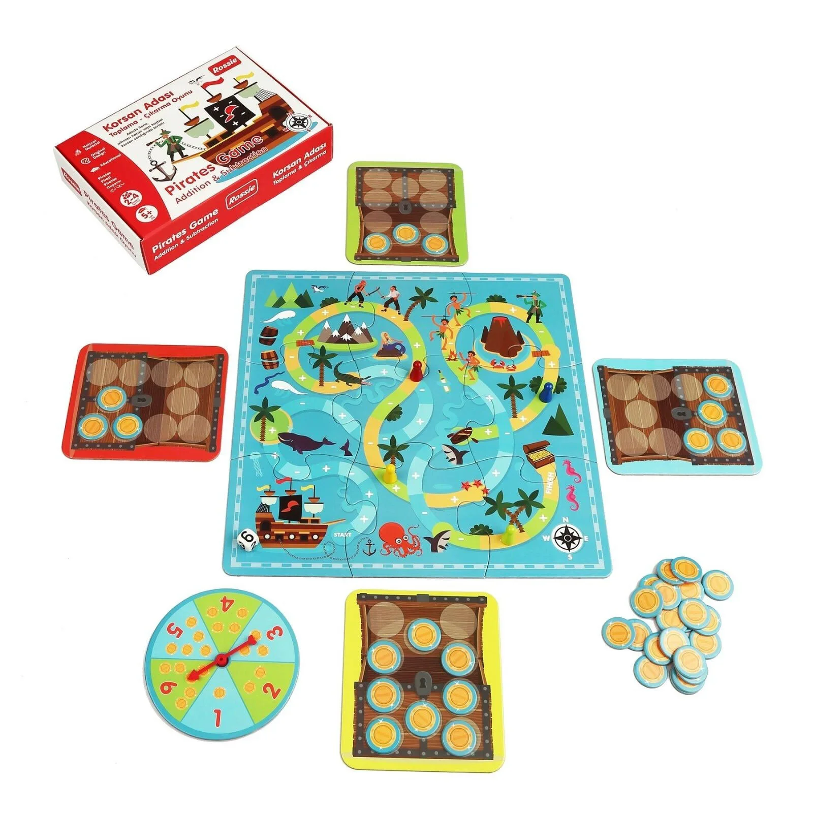 Pirates Addition & Subtraction Game - Image 3