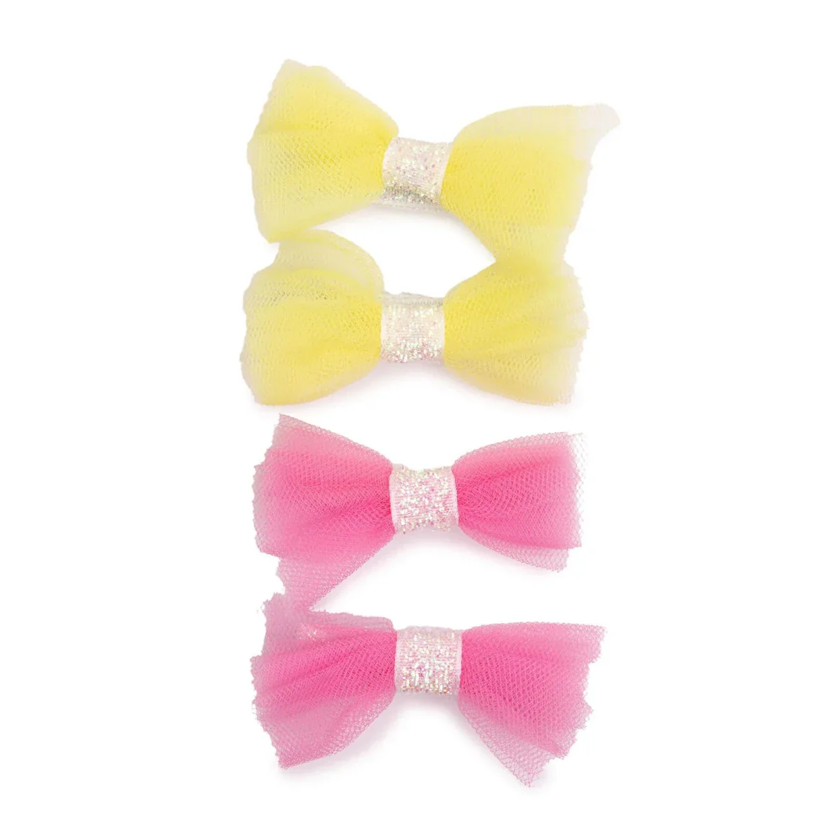 Pixy Love Hair Clips Girls - Yellow