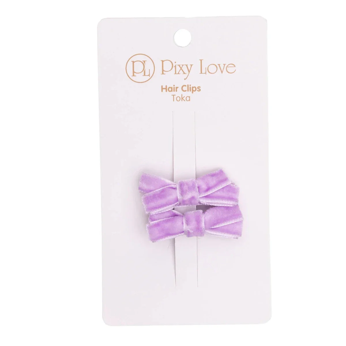 Pixy Love Hair Clips Girls - Lilac - Image 5