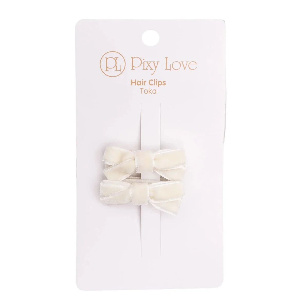 Pixy Love Hair Clips Girls - White - Image 5