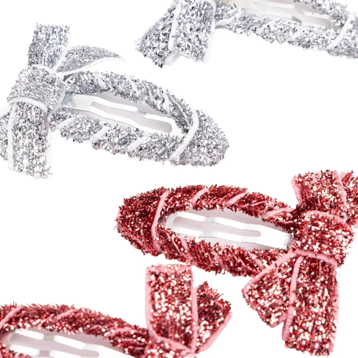 Pixy Love Hair Clips Girls - Grey - Image 2