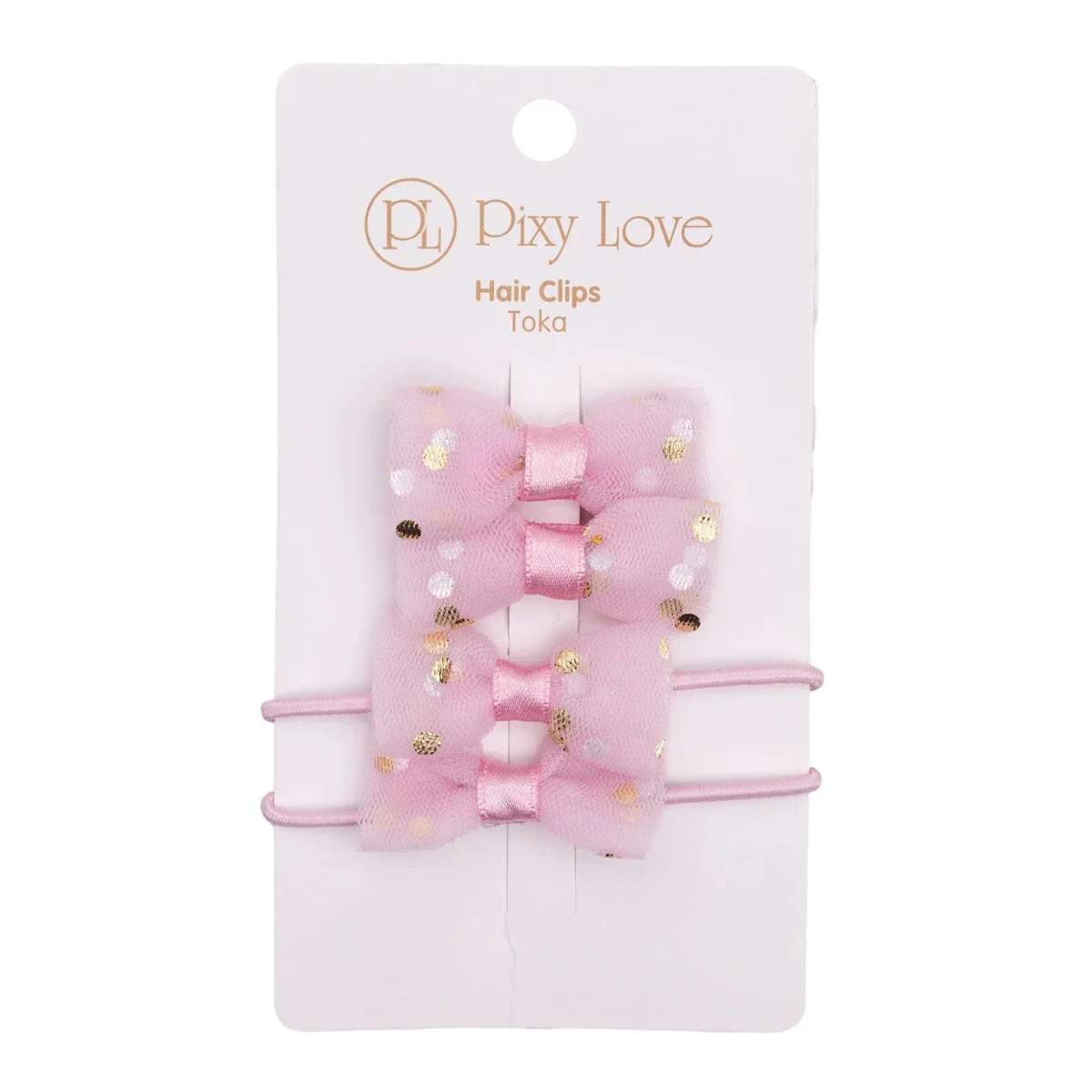 Pixy Love Hair Clips Girls - Pink - Image 5