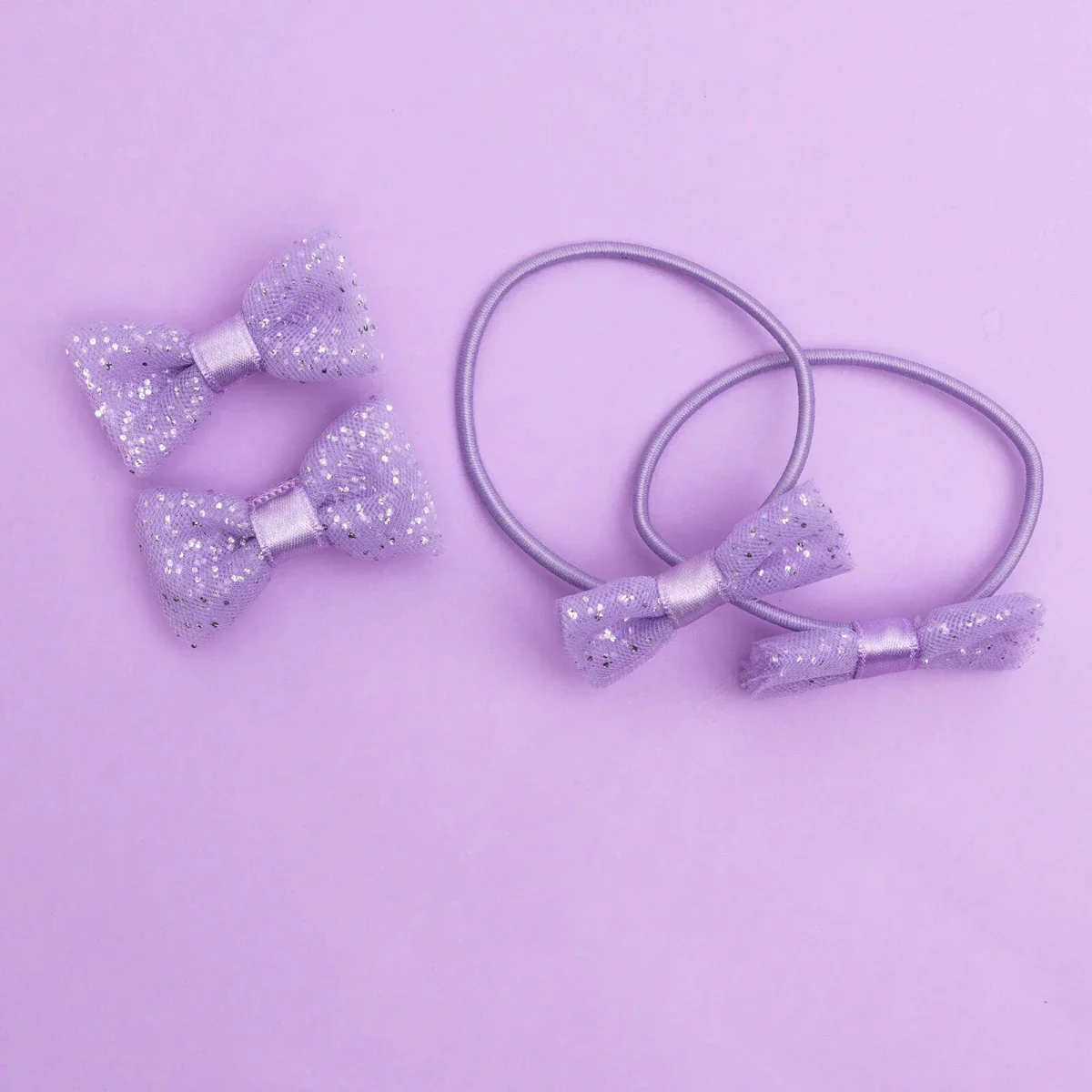 Pixy Love Hair Clips Girls - Lilac - Image 2