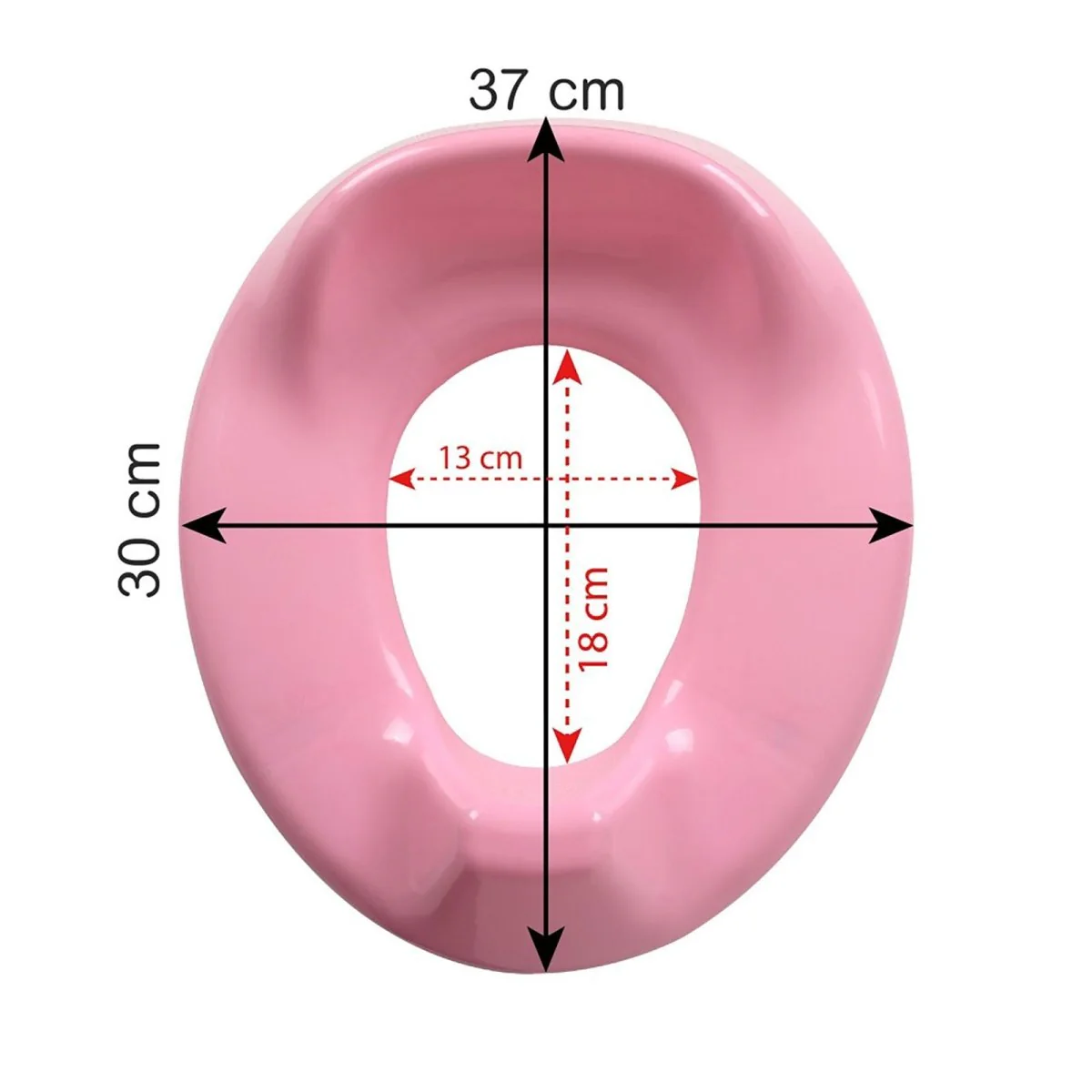 Plastic Toilet Adapter - Pink - Image 6