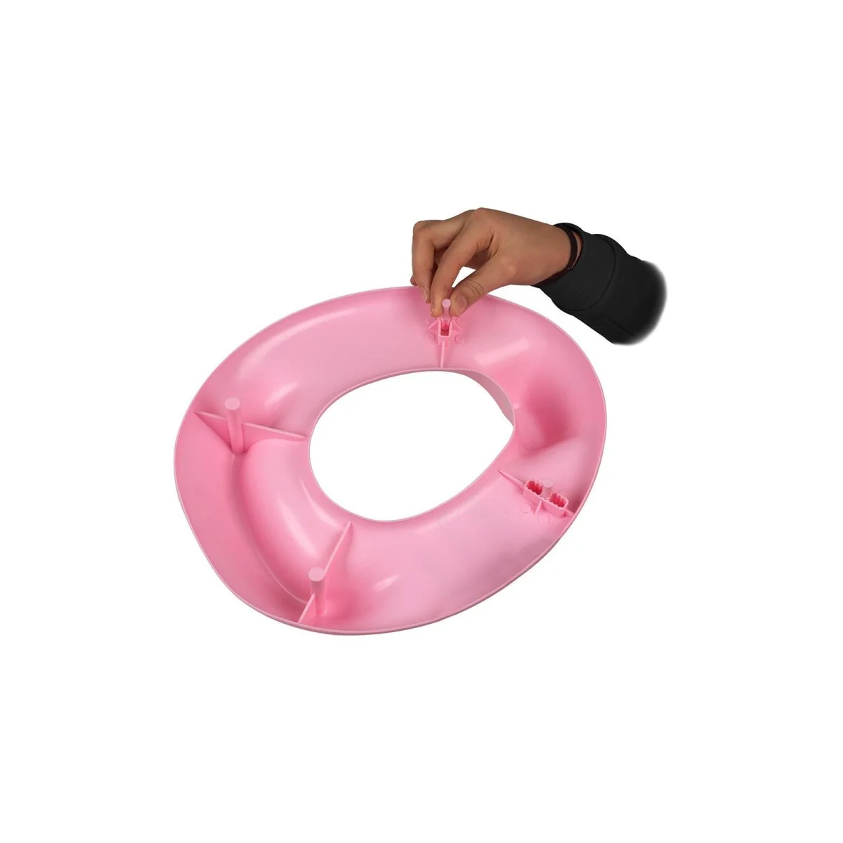 Plastic Toilet Adapter - Pink - Image 7