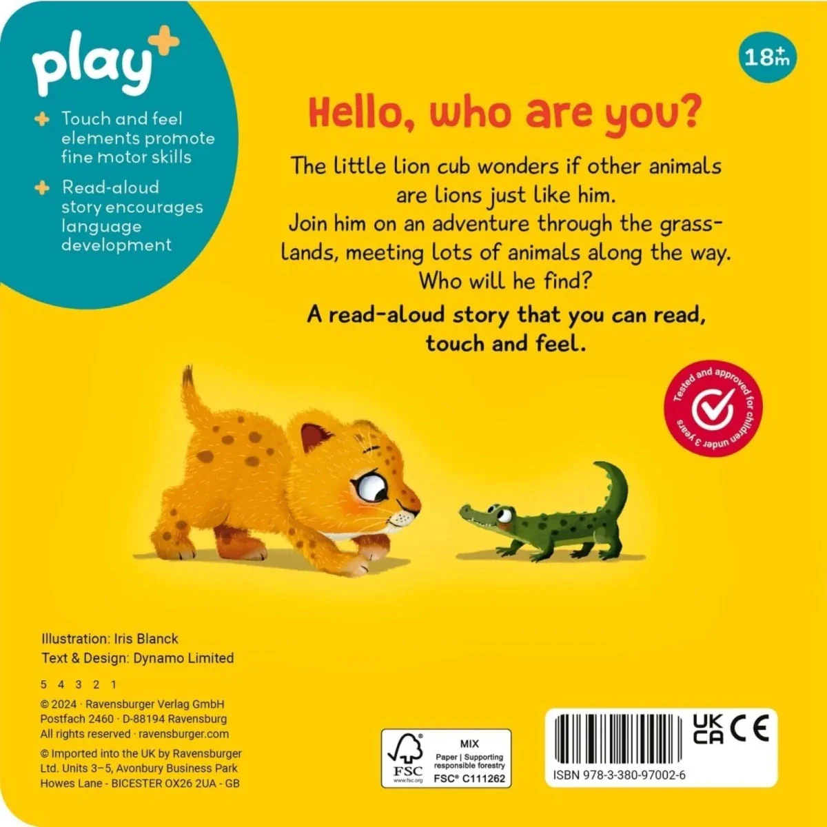 Play+ Are You a Lion Like Me? Book - Image 2