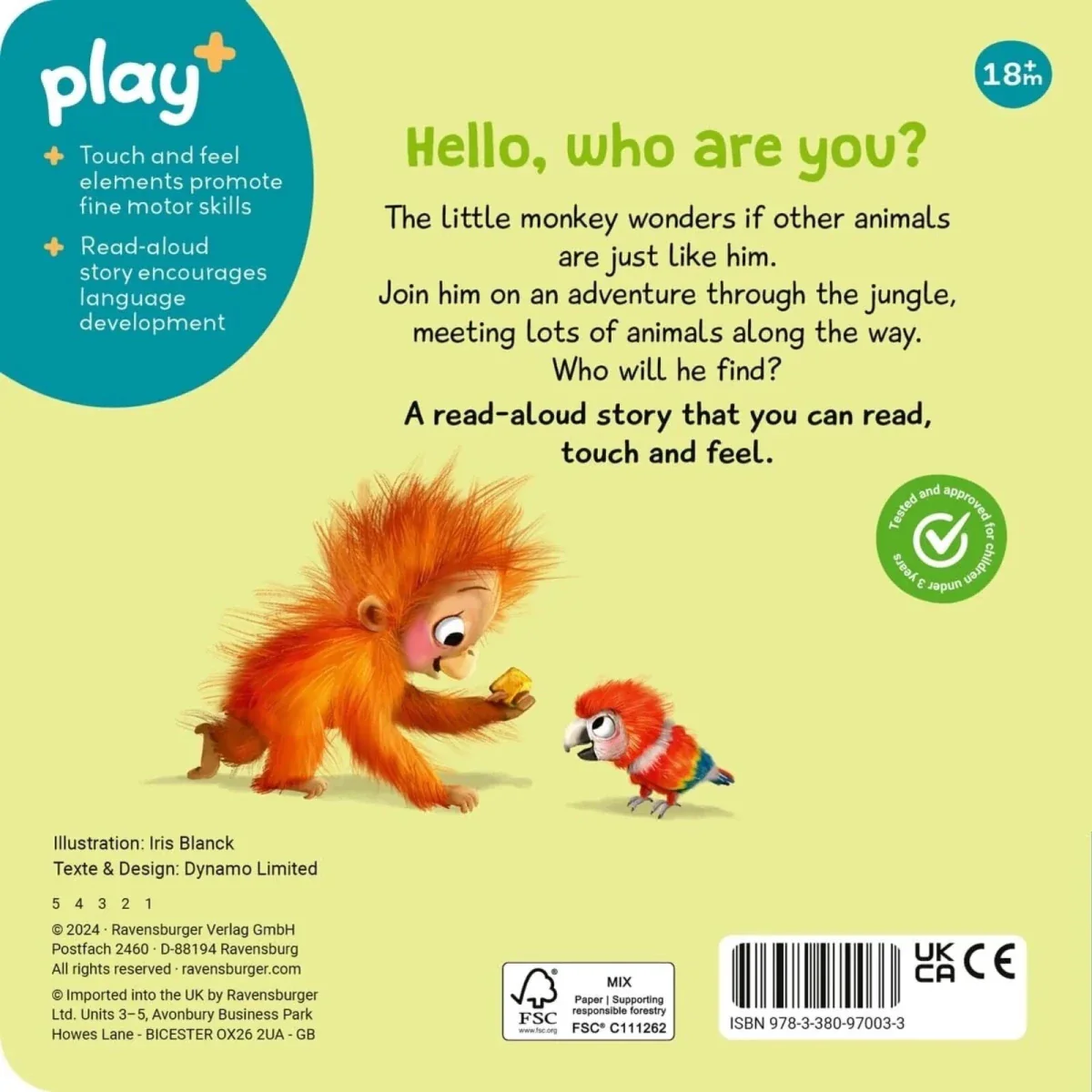 Play+ Are You a Monkey Like Me? Book - Image 2