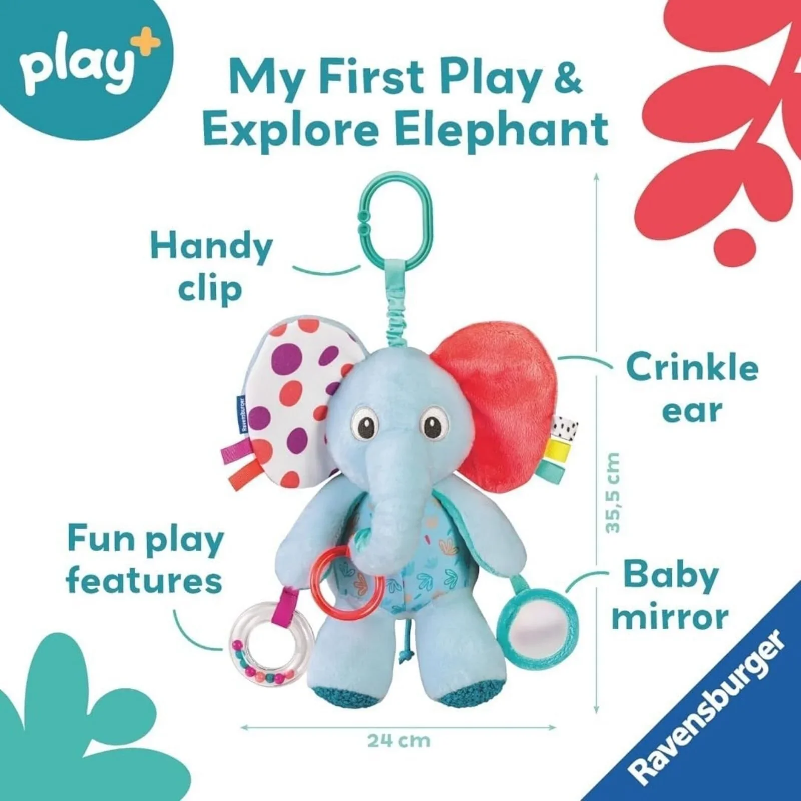 Play+ Play & Explore Elephant - Image 3