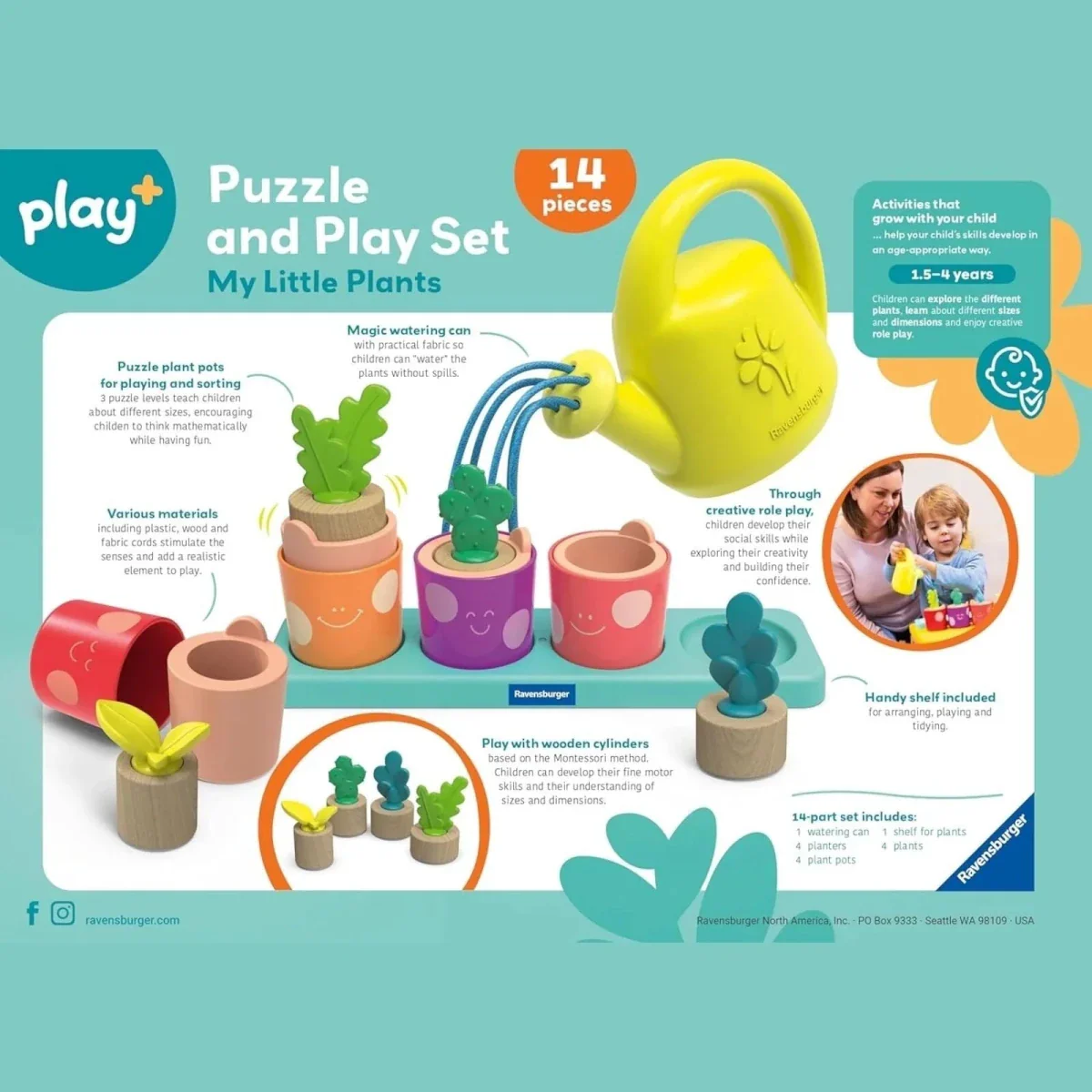 Play+ Pretend Play Set - My Little Plants - Image 4