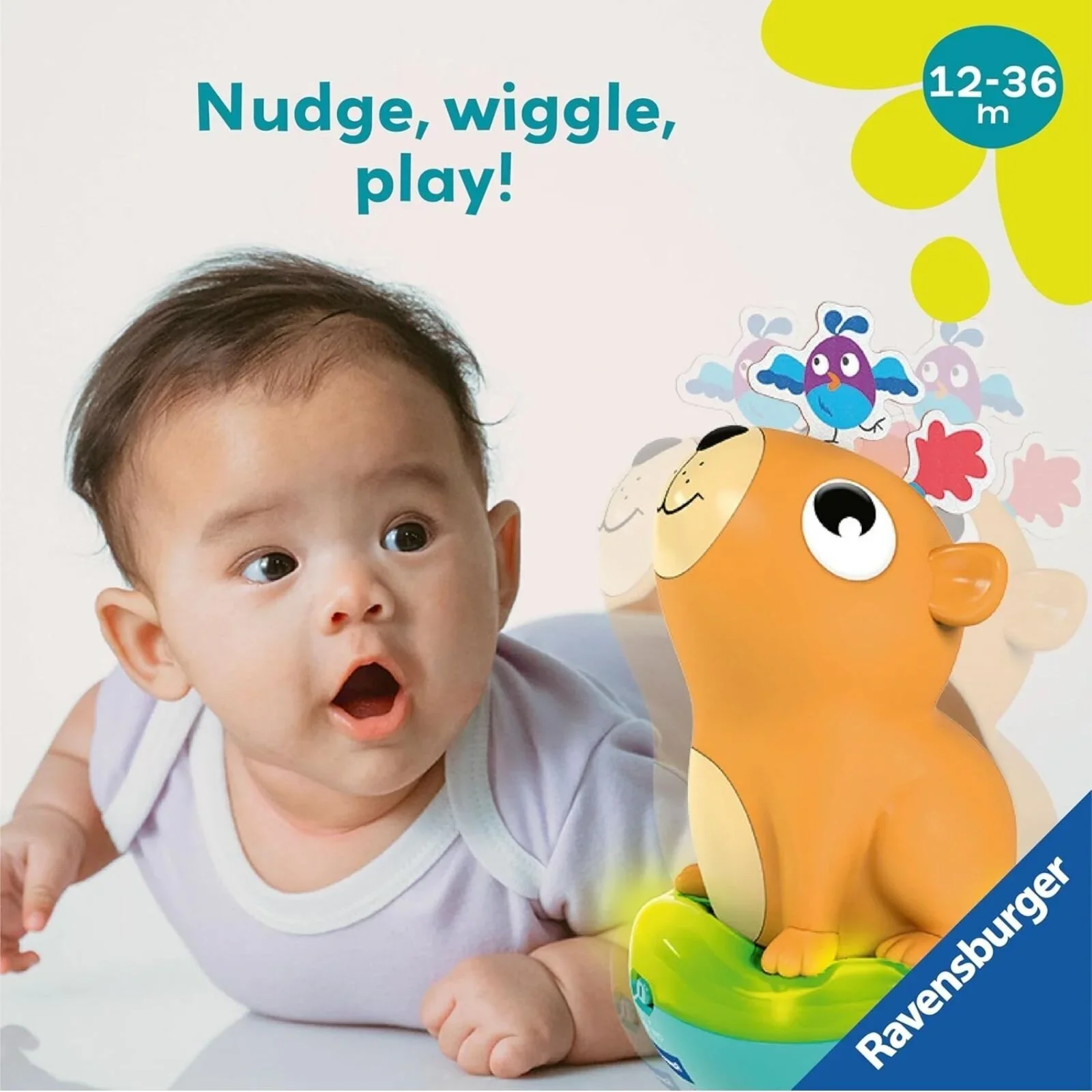 Play+ Push & Listen Roly Poly Capybara - Image 3