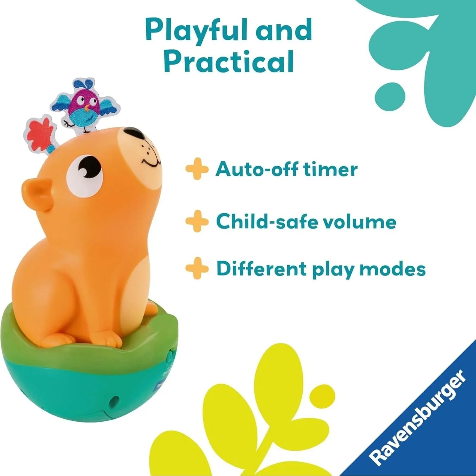 Play+ Push & Listen Roly Poly Capybara - Image 5