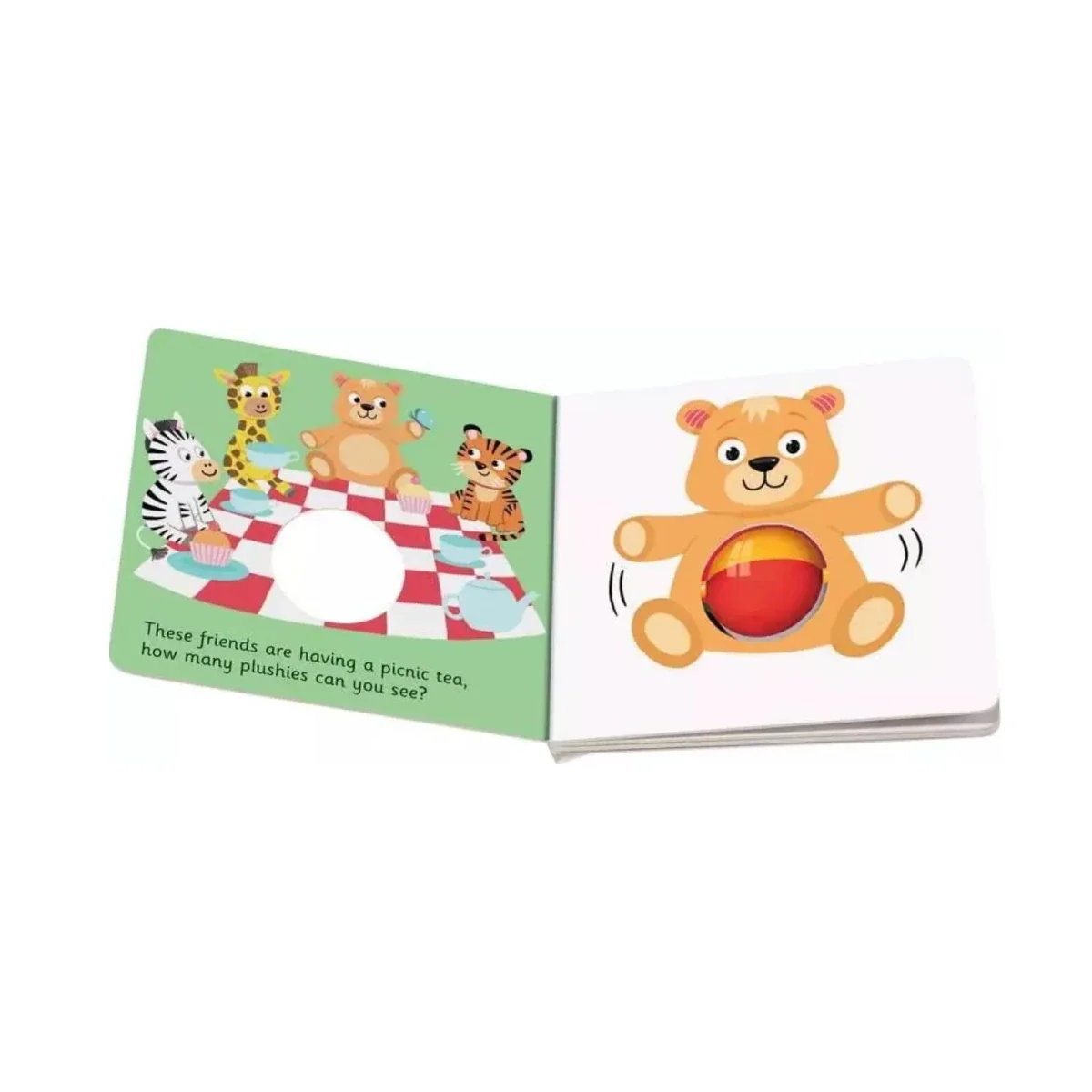 Play+ Ready Steady Shake Rattle Book - First Toy - Image 3