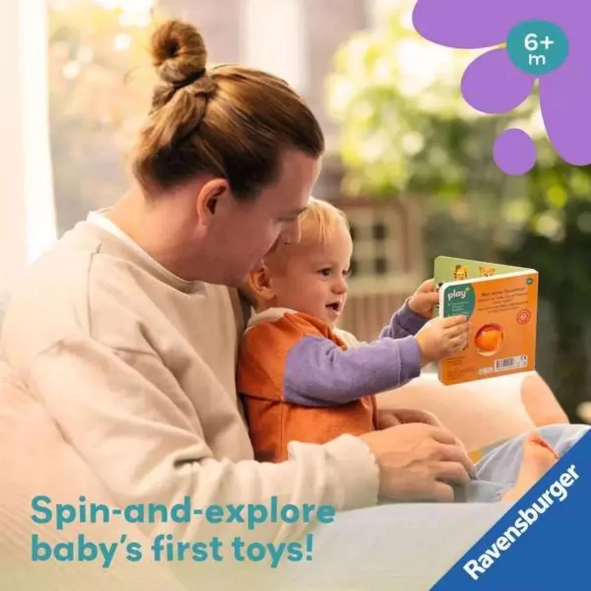 Play+ Ready Steady Shake Rattle Book - First Toy - Image 7
